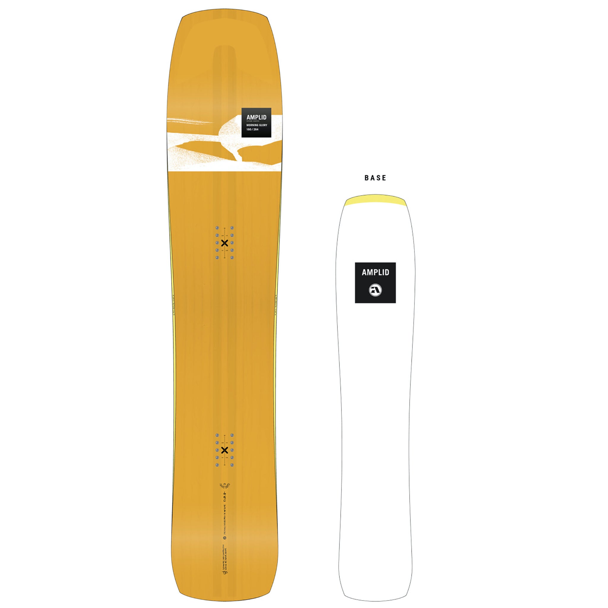 Amplid Morning Glory Snowboard - 2025
