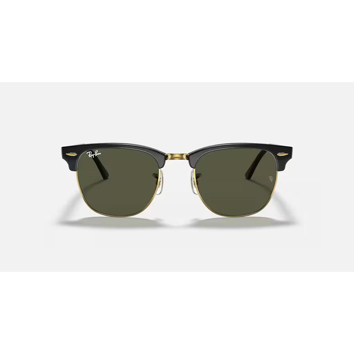 Ray-Ban Clubmaster - Black w/ G-15 Green Lens