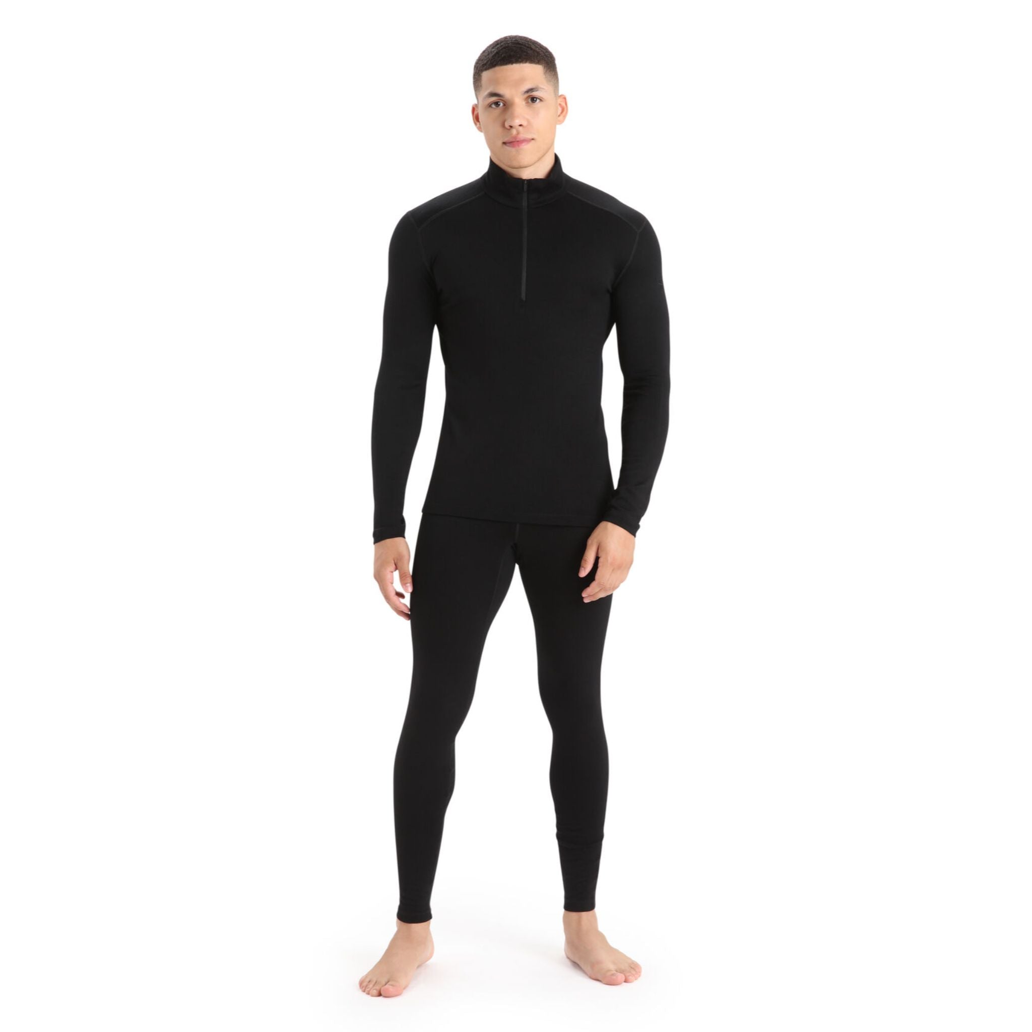 Icebreaker Mens 260 Tech Thermal Leggings - Black