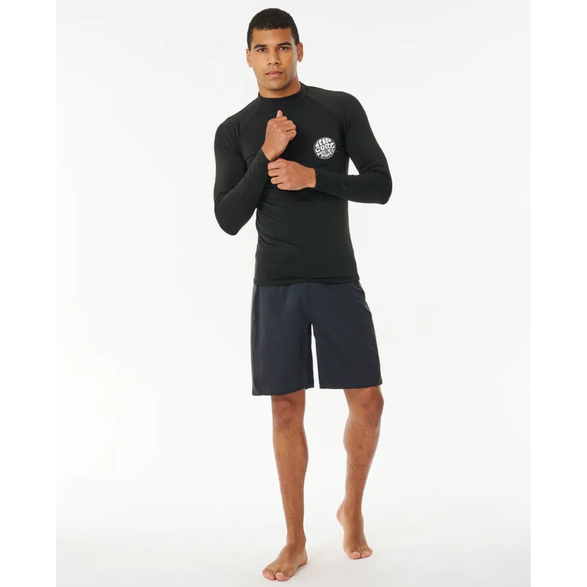 Rip Curl Mens Icons UPF Brushed Rashie