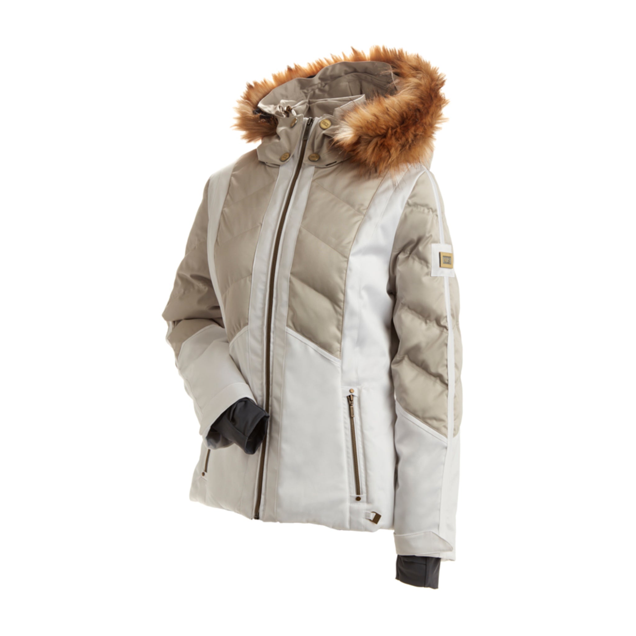 Nils Verbier Faux Fur Snow Jacket