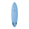 NSP Gemini Twin Fin Surfboard - PU - Futures