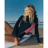 Rip Curl Stephanie Gilmore G-Bomb 1.5mm Long Sleeve Back Zip Good Coverage Springsuit