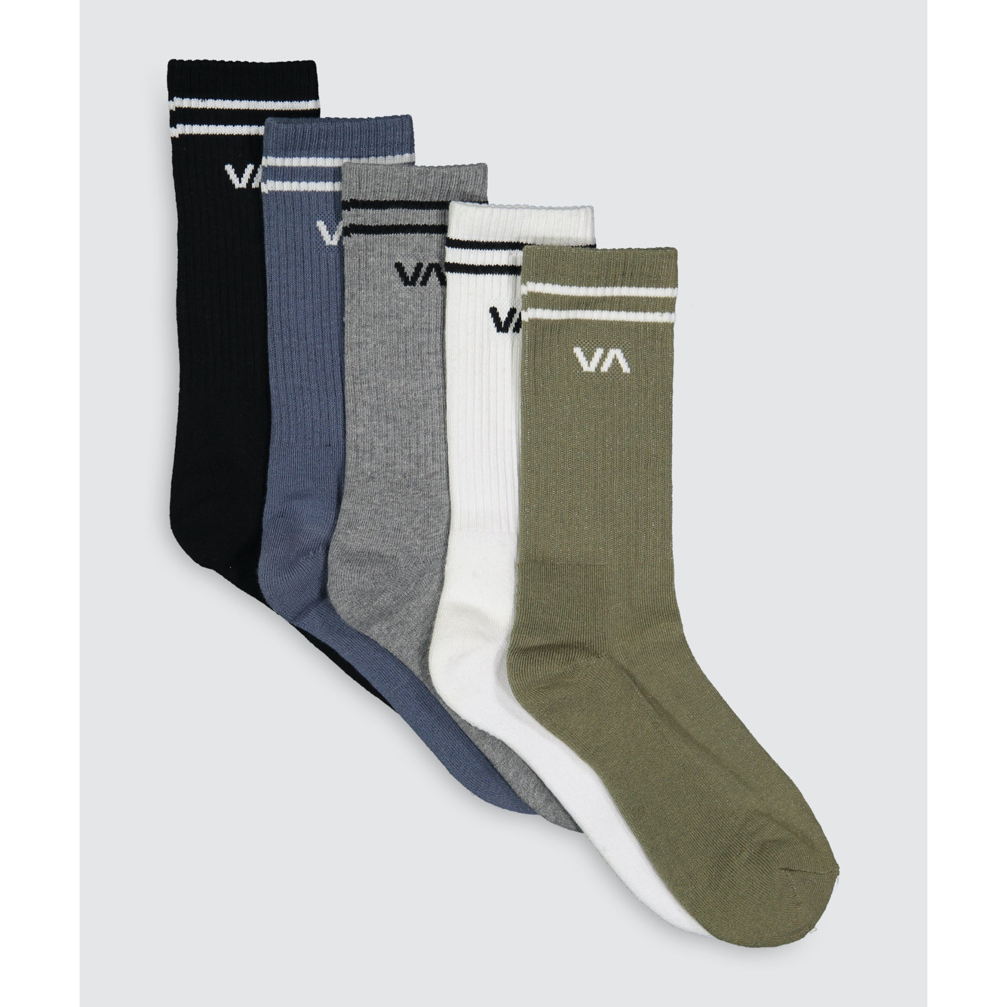 Rvca Union Sock - 5 Pack - Multi