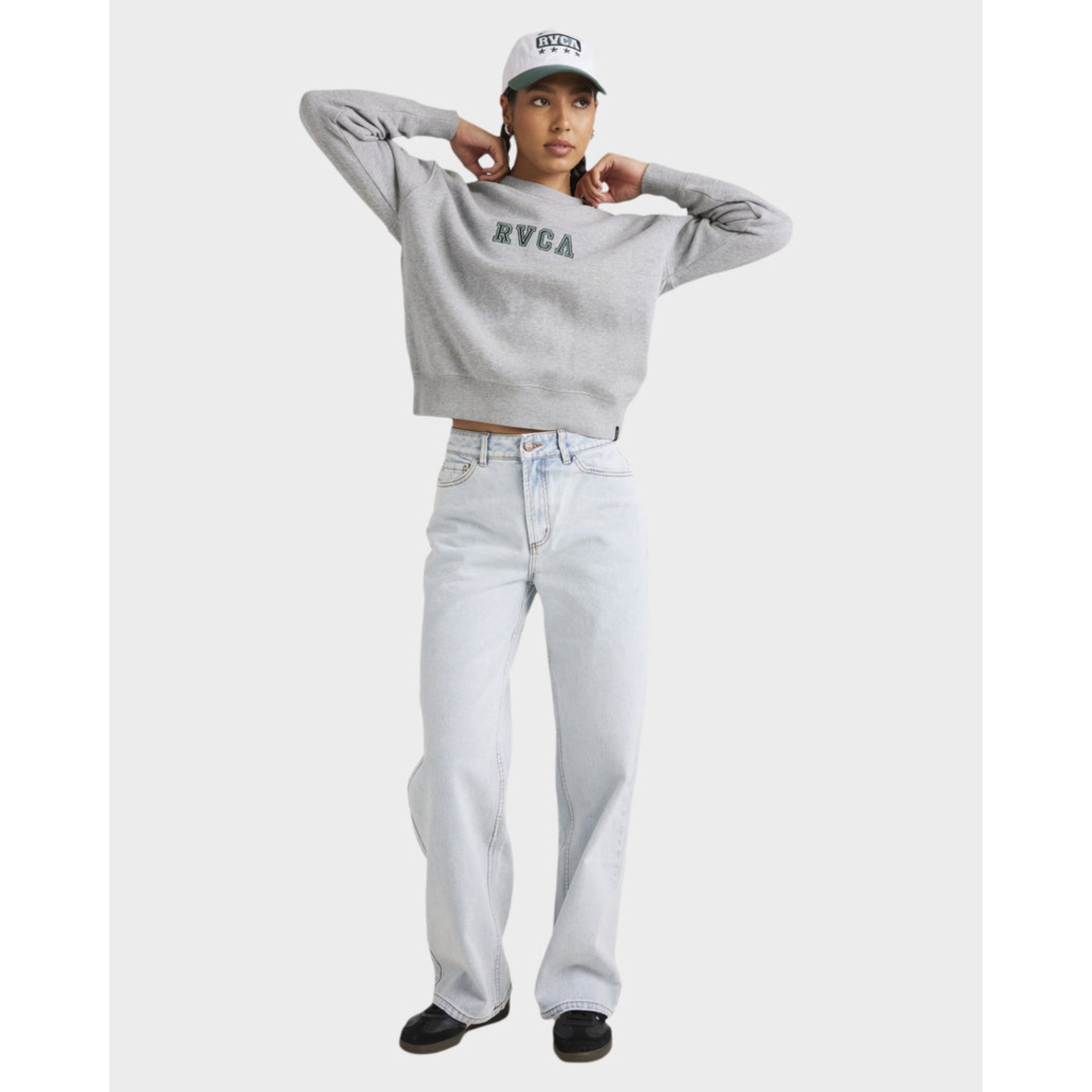RVCA Womens Ivy League Classic Crew