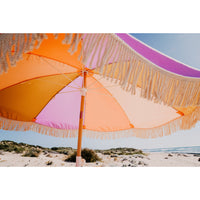 Salty Shadows Peaches Beach Umbrella