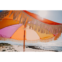 Salty Shadows Peaches Beach Umbrella