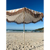 Salty Shadows Vintage Stripe Beach Umbrella