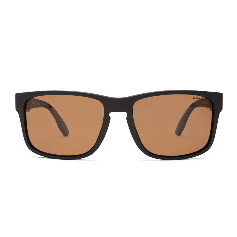 Liive Split Sunglasses - Polarised Matte Black