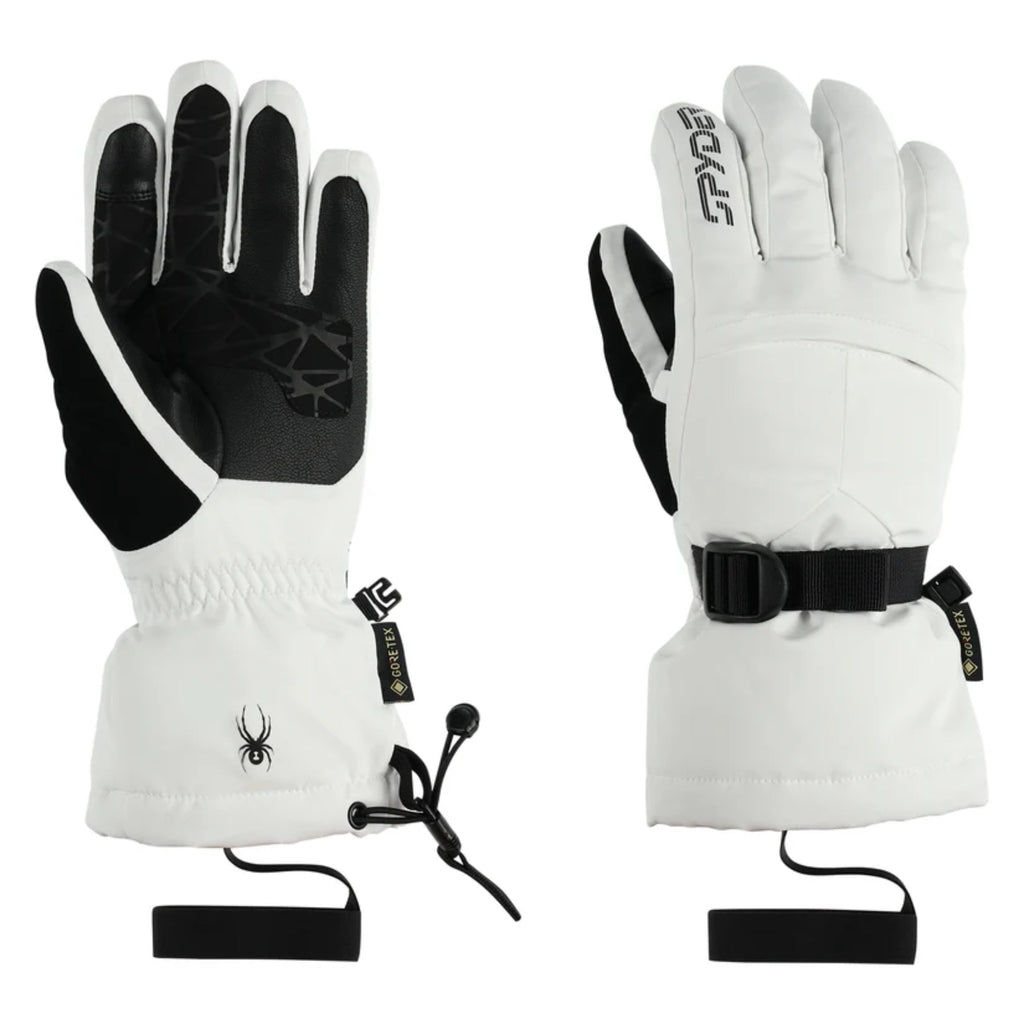 Spyder Synthesis - Guanti Unisex Per Bambini, Caldi E Impermeabili, In Poliestere Riciclato Con Isolamento Primaloft Silver Eco