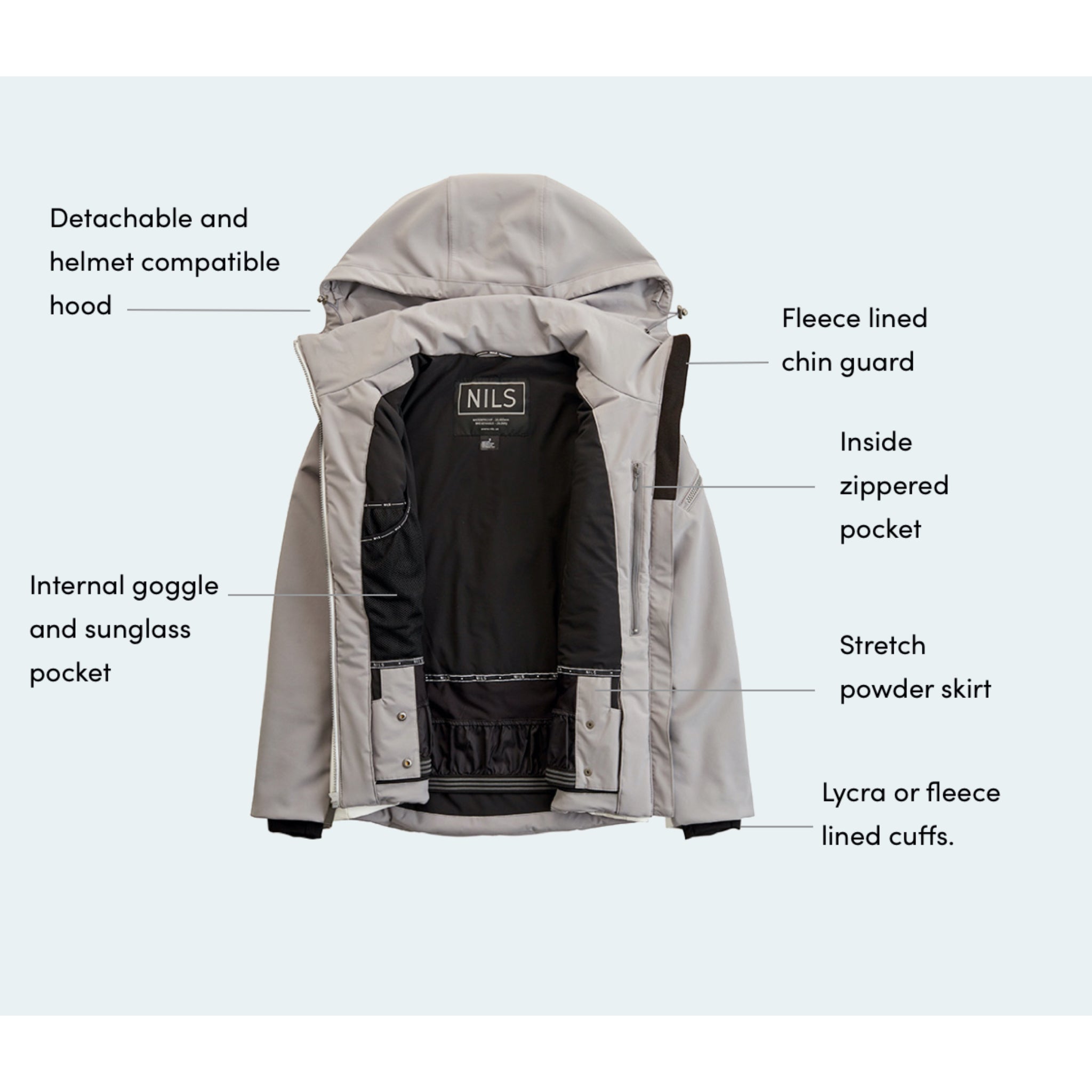 Nils Verbier Faux Fur Snow Jacket