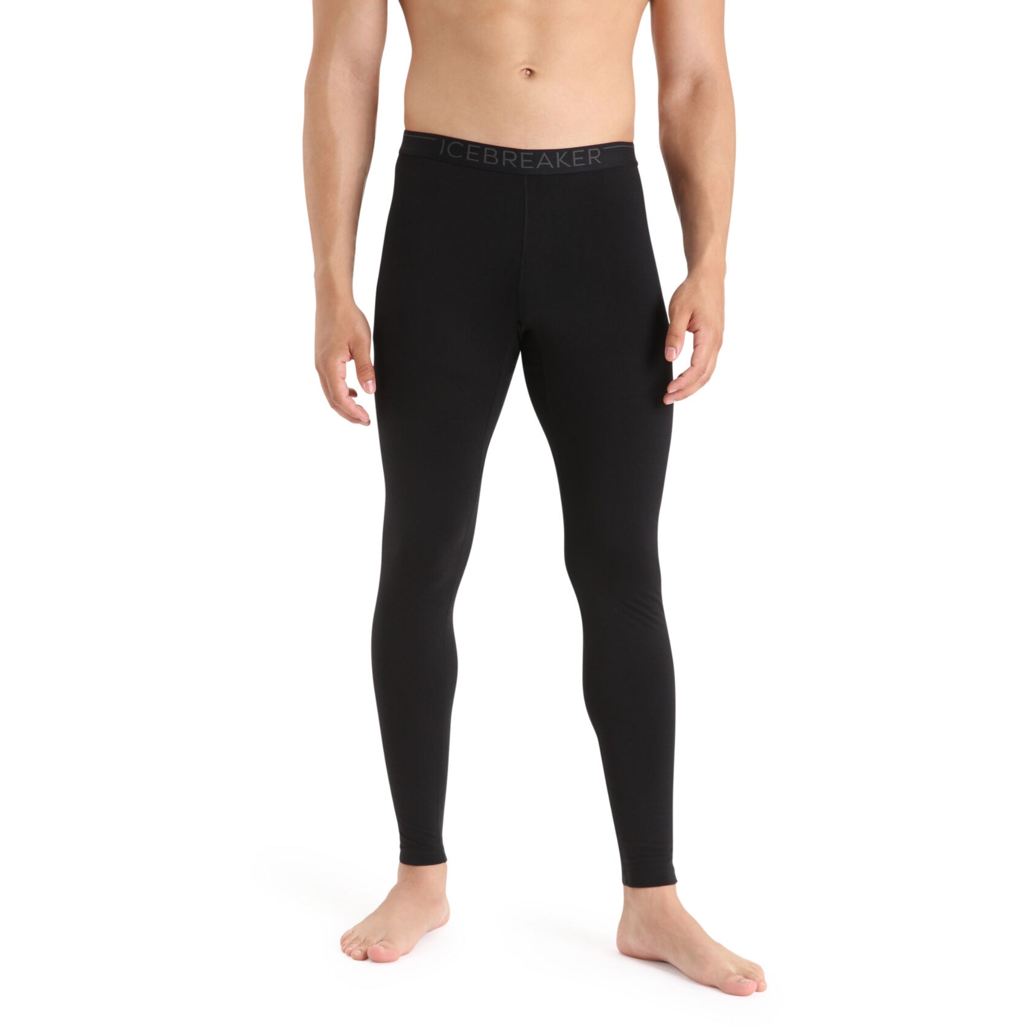Icebreaker Mens 200 Oasis Thermal Leggings - Black