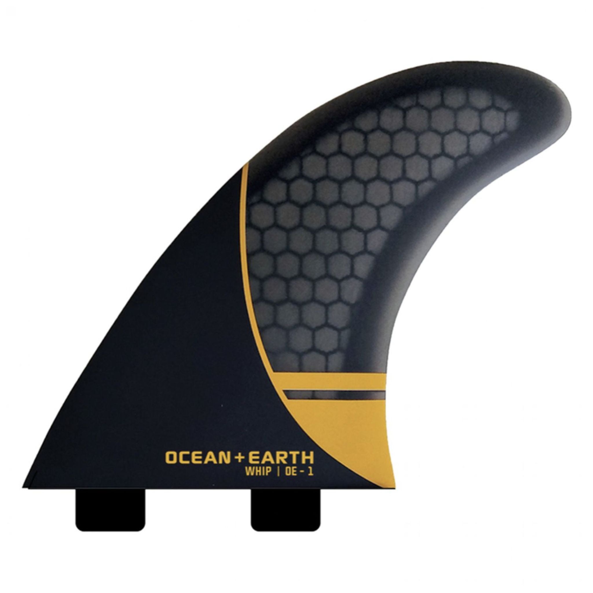 Ocean And Earth 1 Whip 3 Fin Set - Dual Tab