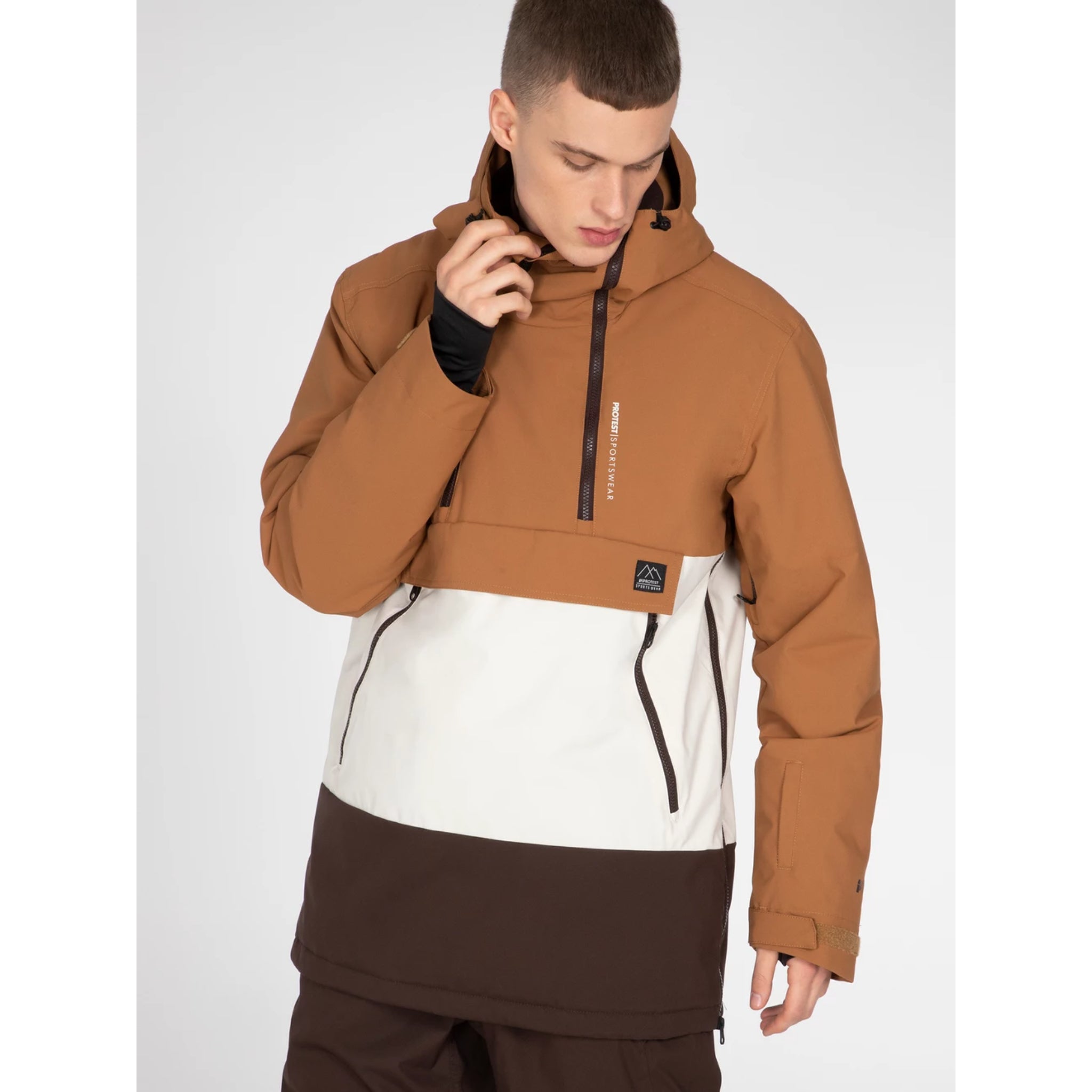 Protest Mens Backflip Snow Anorak