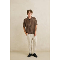 Rhythm Relaxed Brady Check SS Shirt