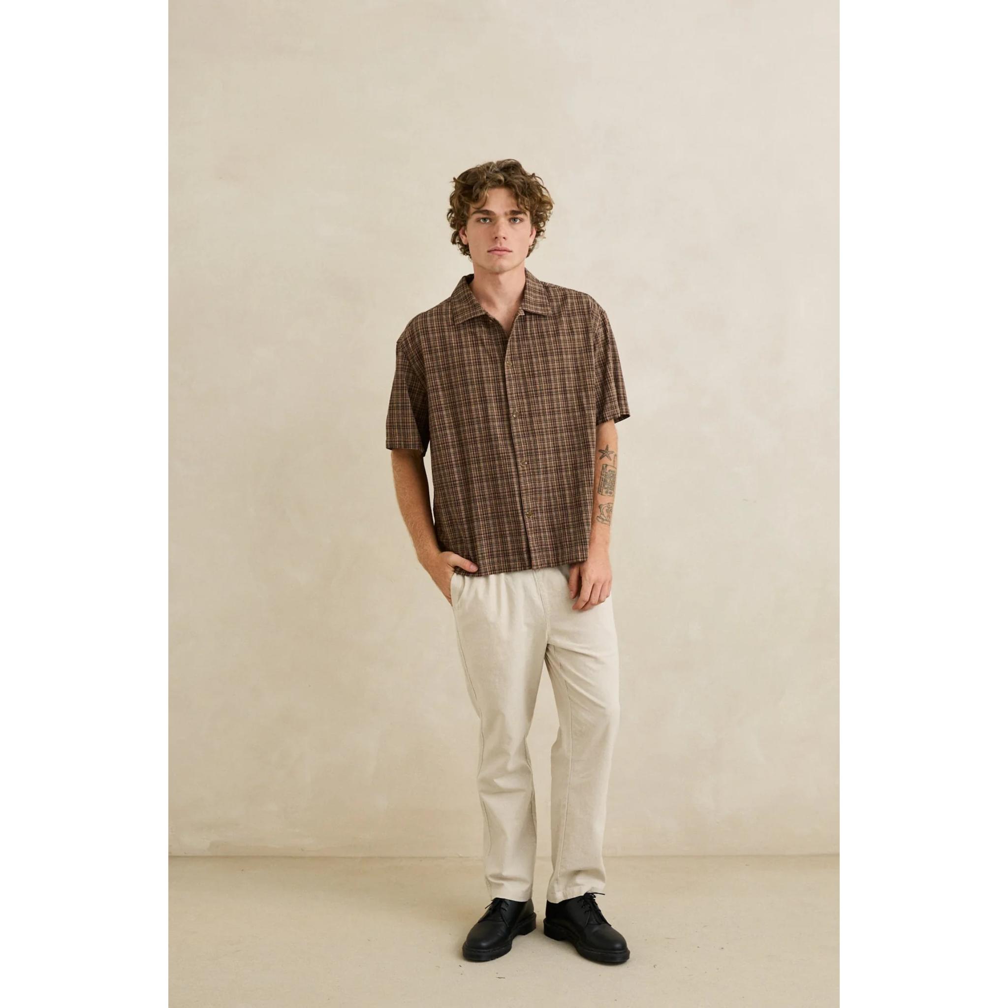 Rhythm Relaxed Brady Check SS Shirt