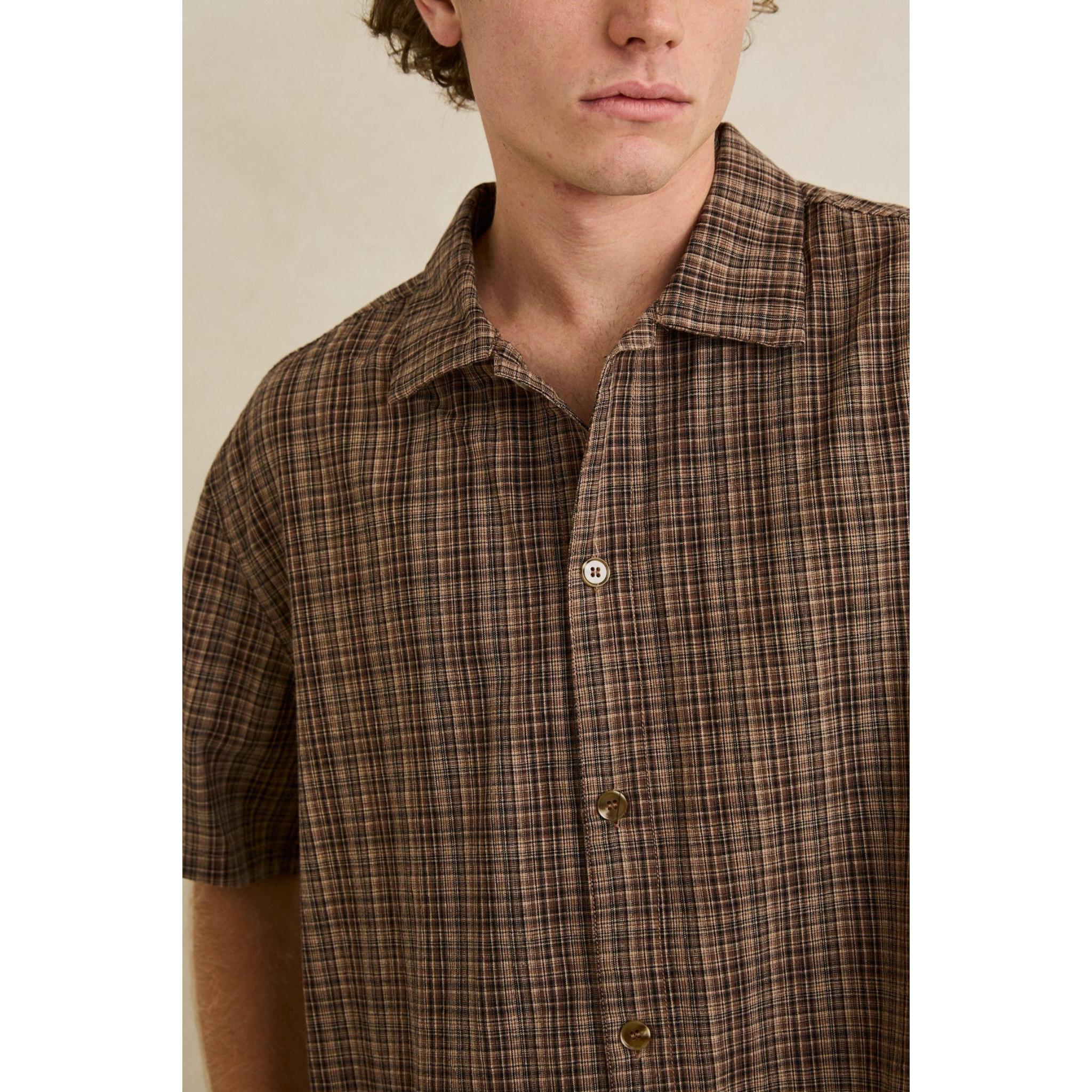Rhythm Relaxed Brady Check SS Shirt