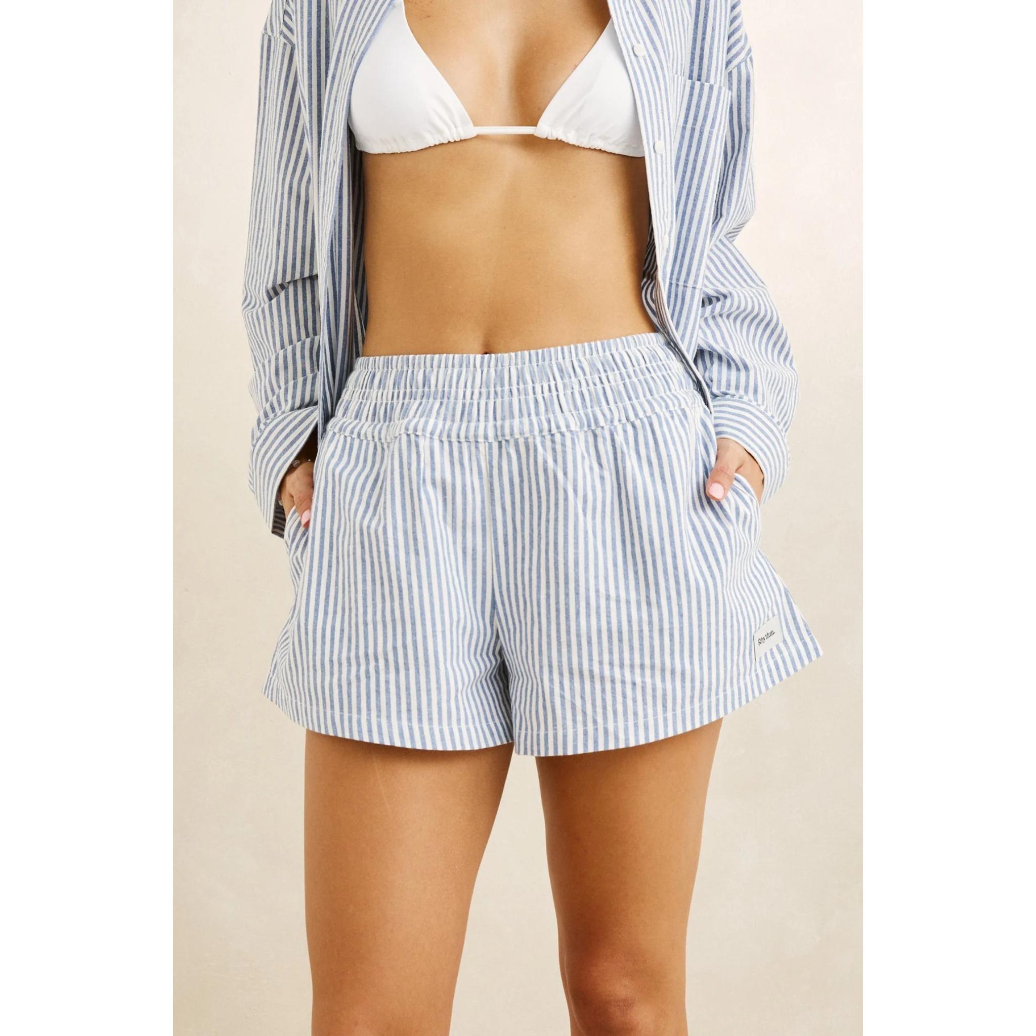 Rhythm Vista Stripe Beach Short