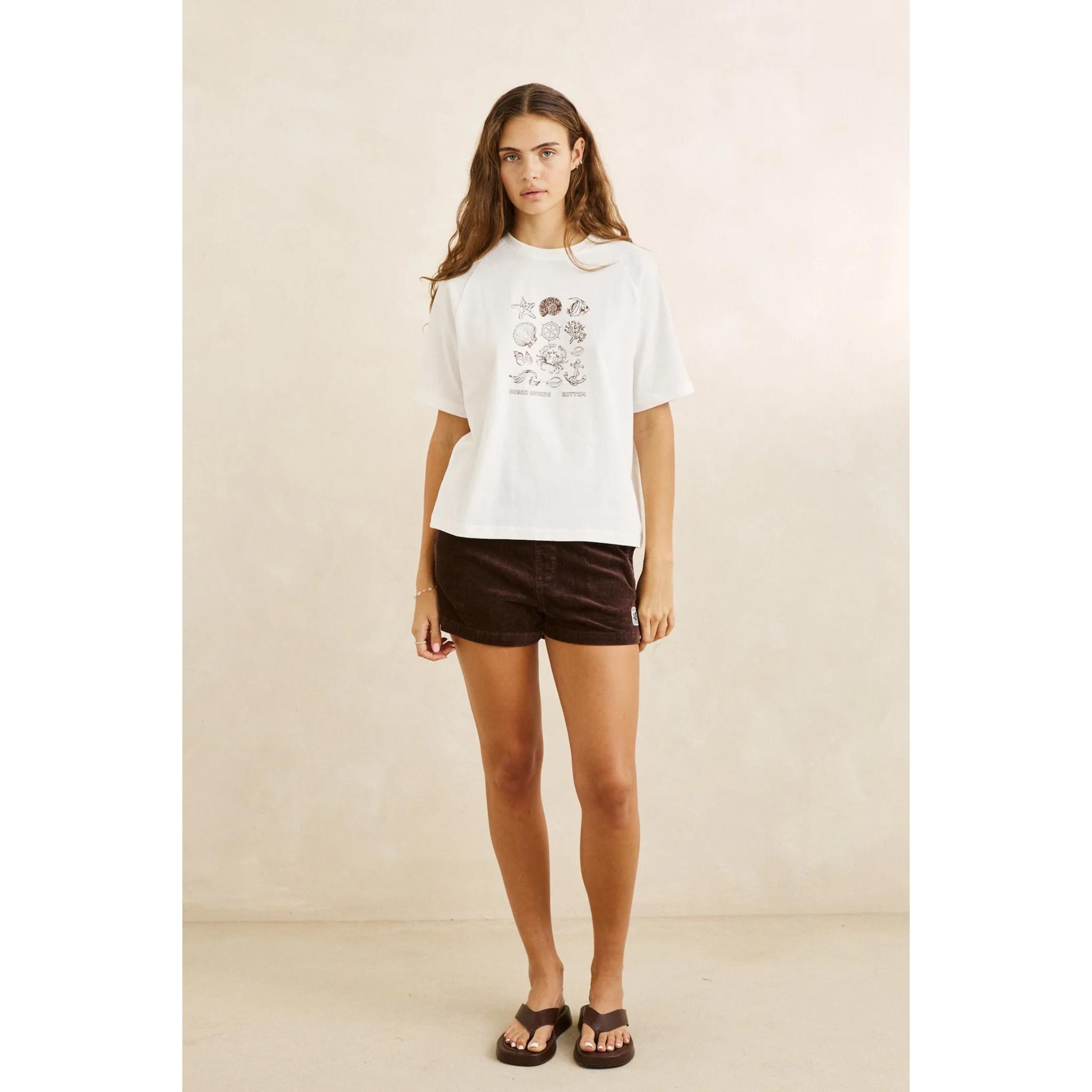 Rhythm Ocean Sounds Raglan T-shirt