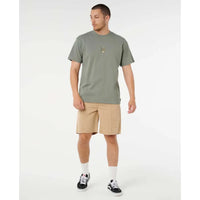Rip Curl Mens Search Stack Embroid Tee