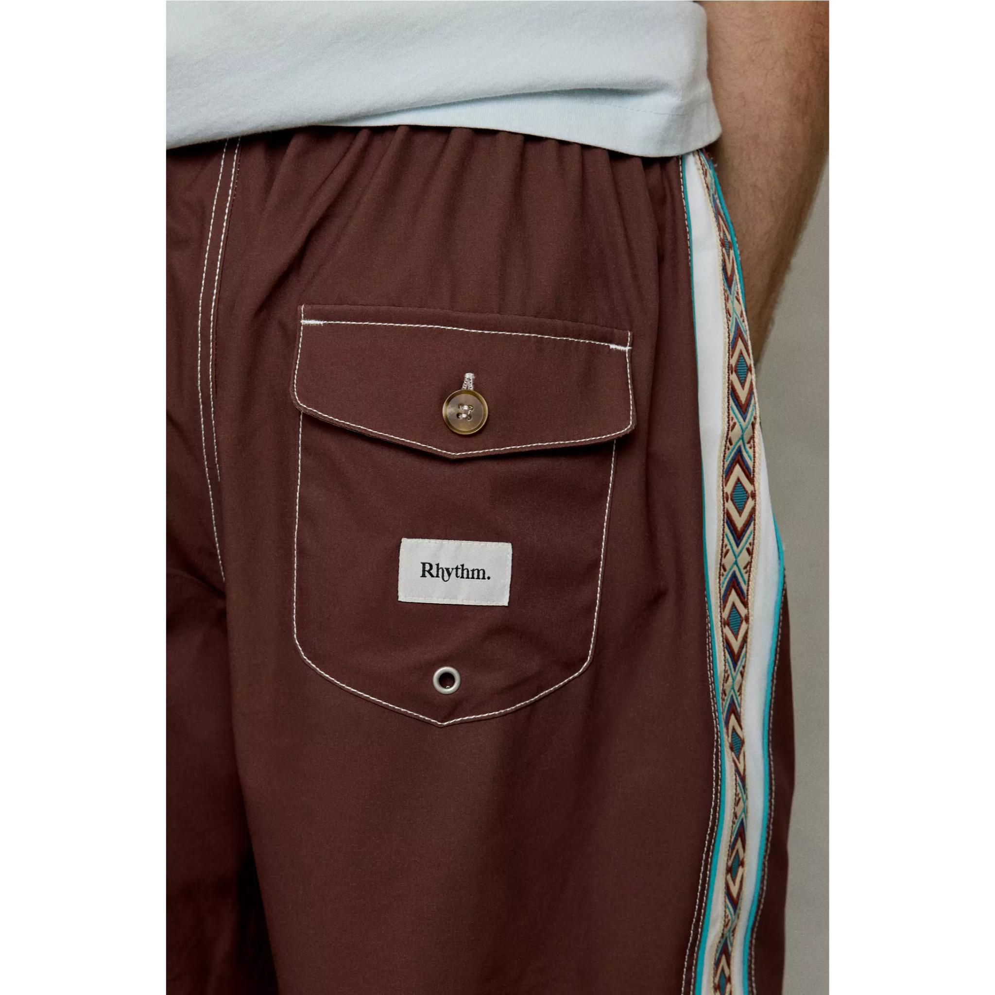 Rhythm Panel Stripe Beach Short