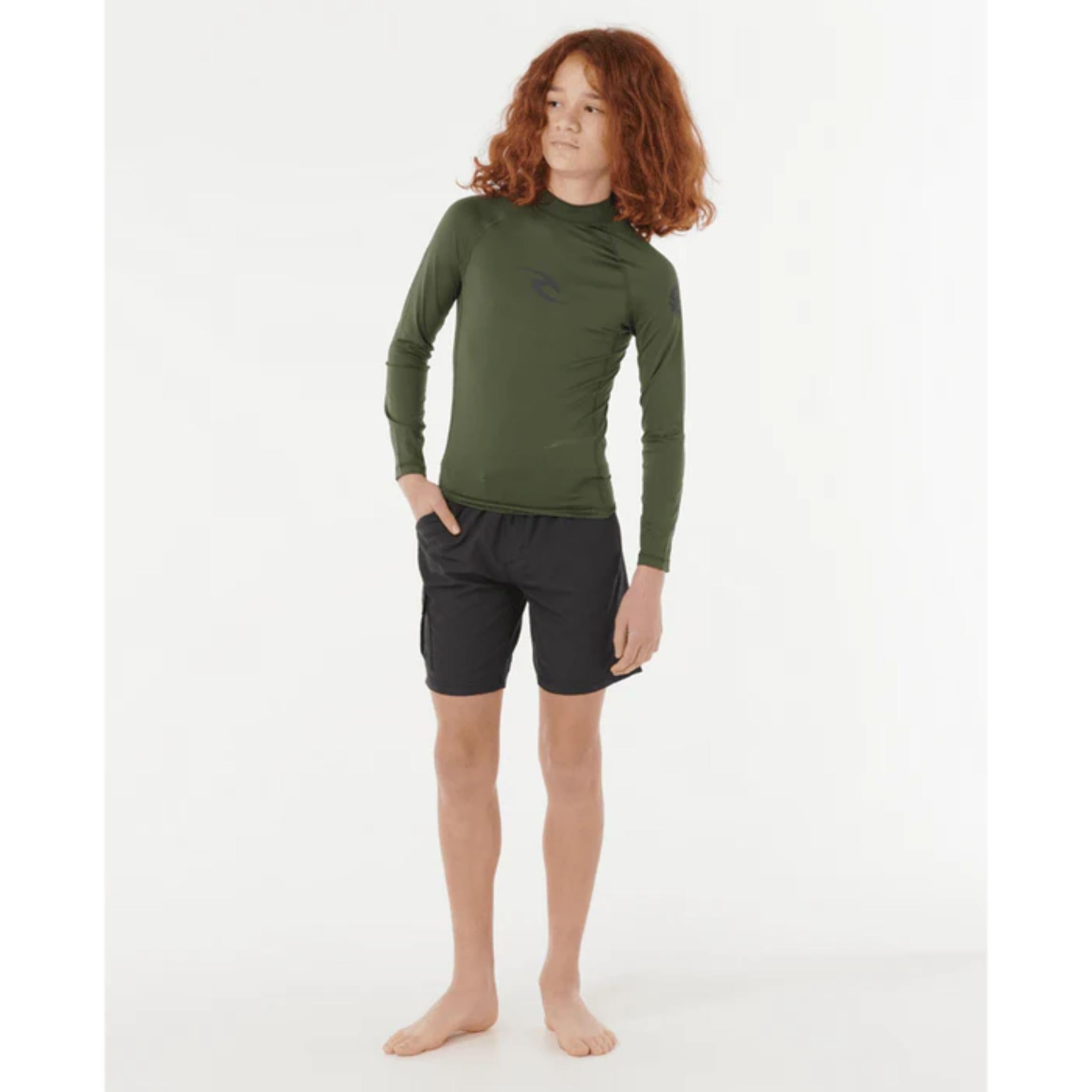 Rip Curl Boys Waves UPF L/S Rashie