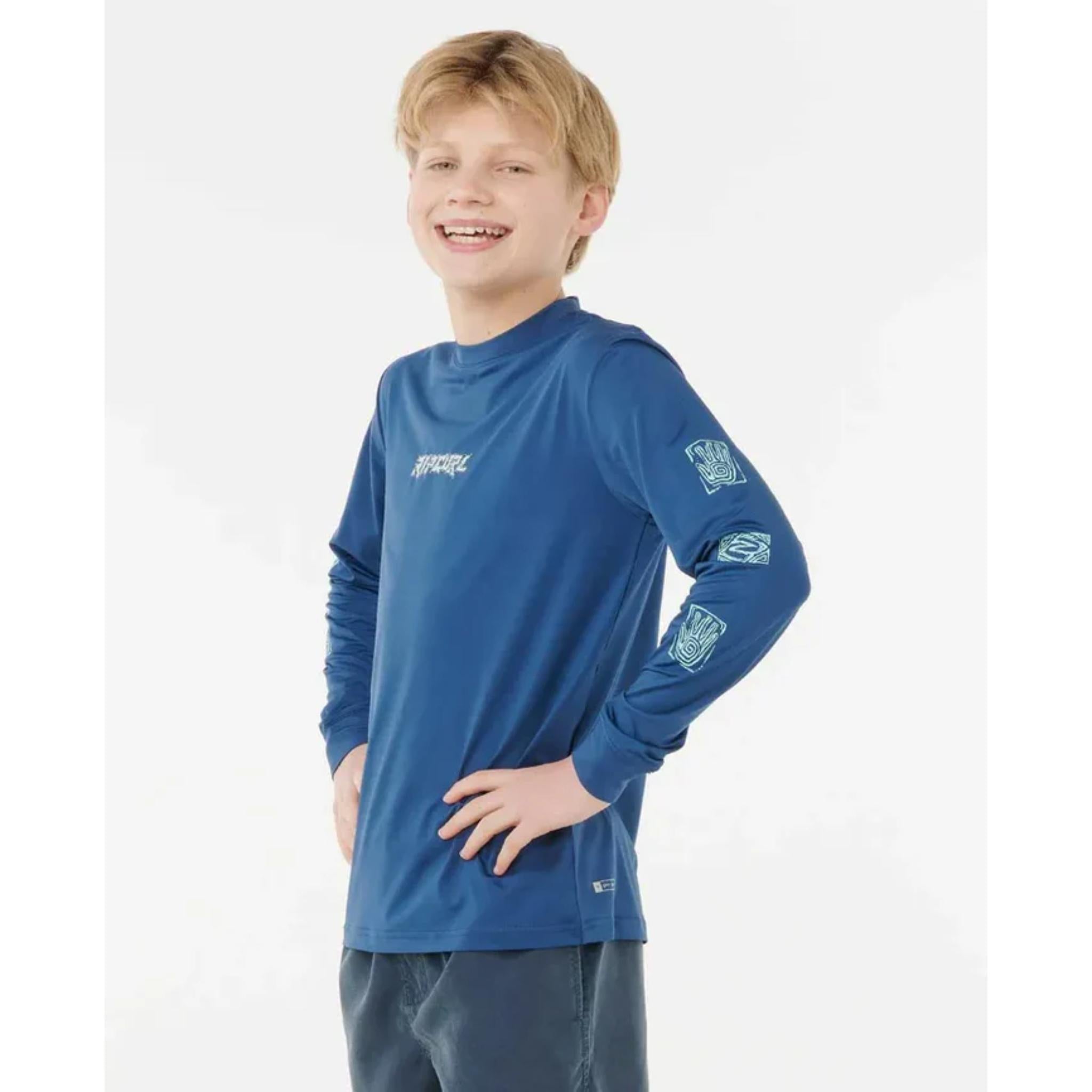 Rip Curl Boys Tropic Daze UPF L/S Rashie