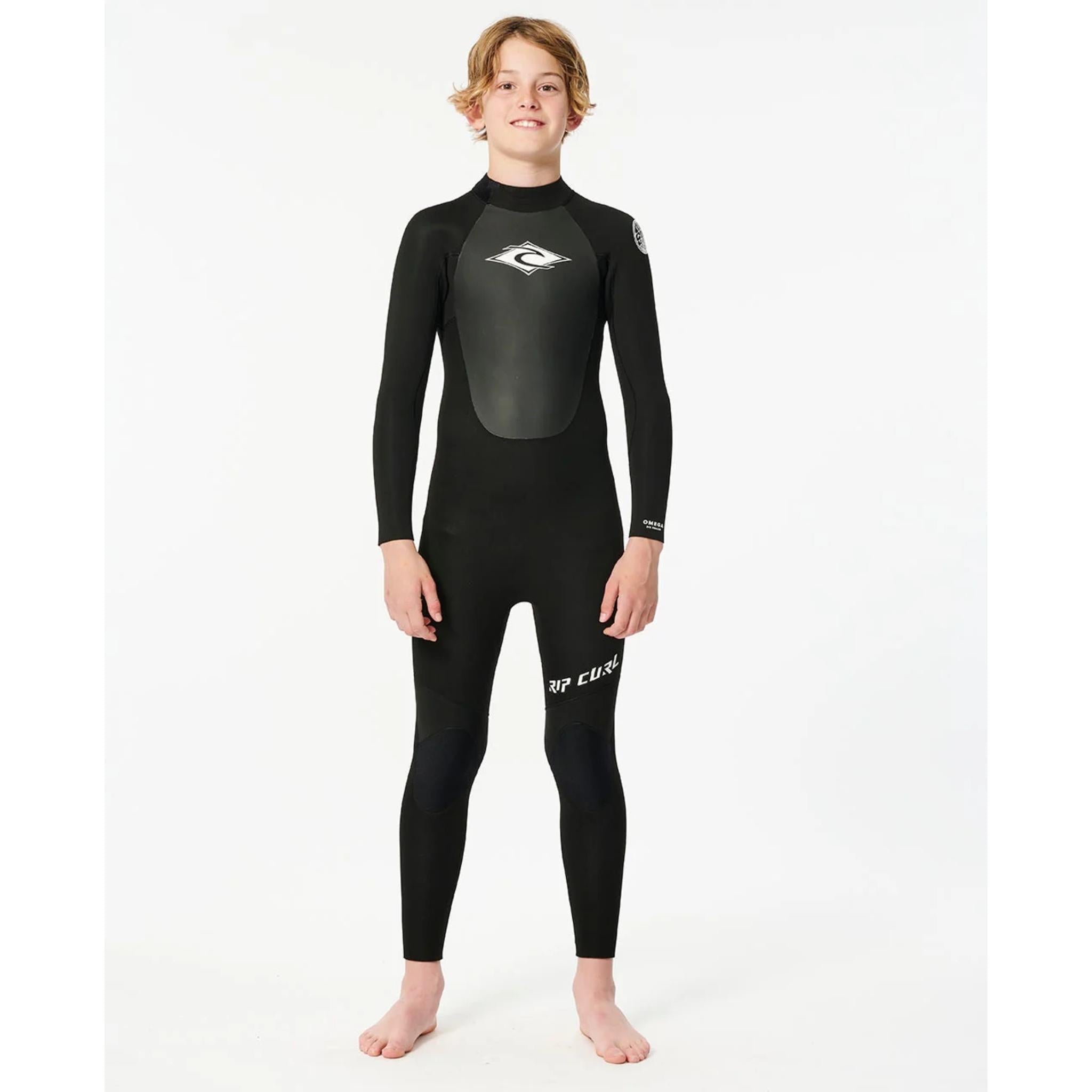 Rip Curl Kids Omega 3/2mm GB BZ Steamer Wetsuit