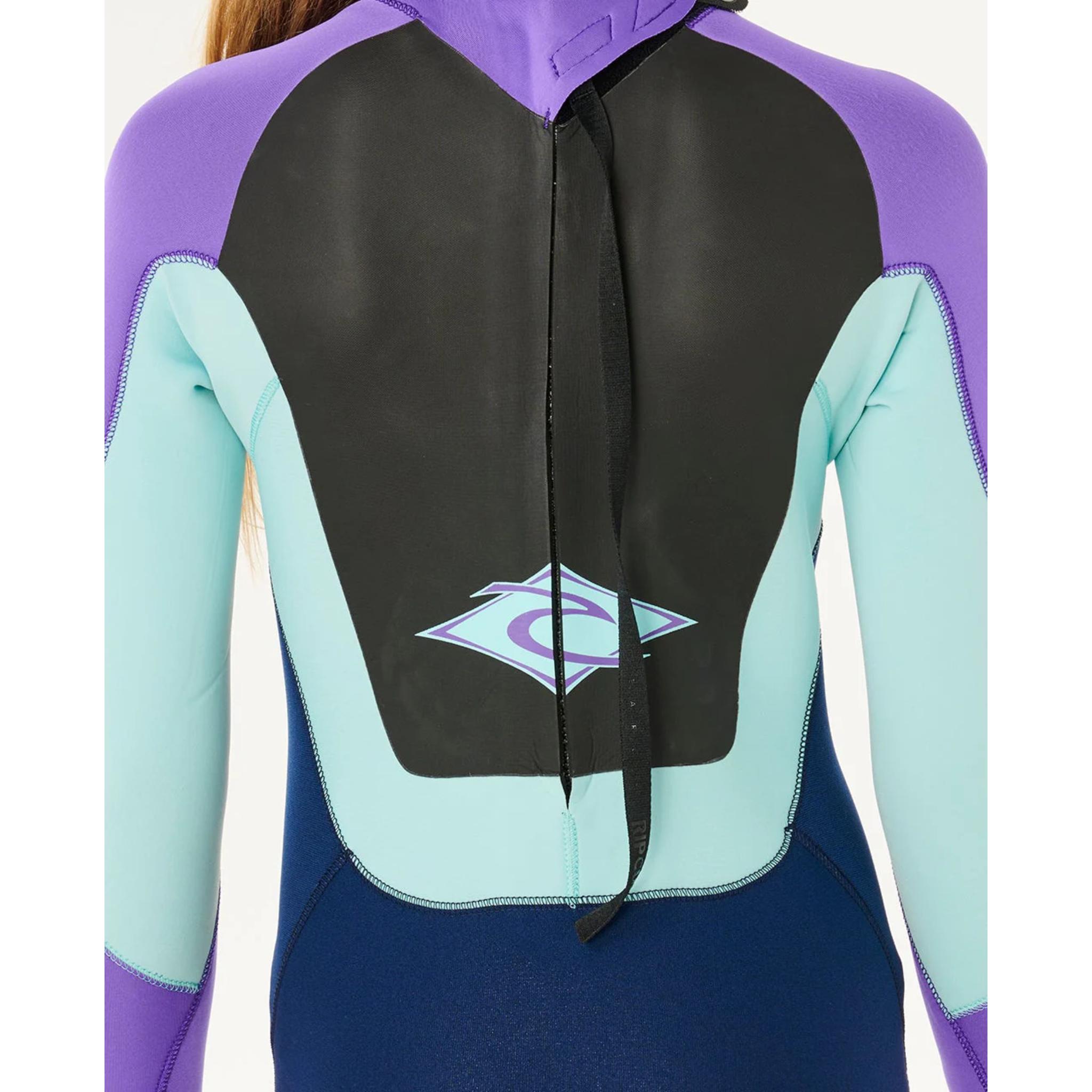 Rip Curl Kids Omega 3/2mm GB BZ Steamer Wetsuit