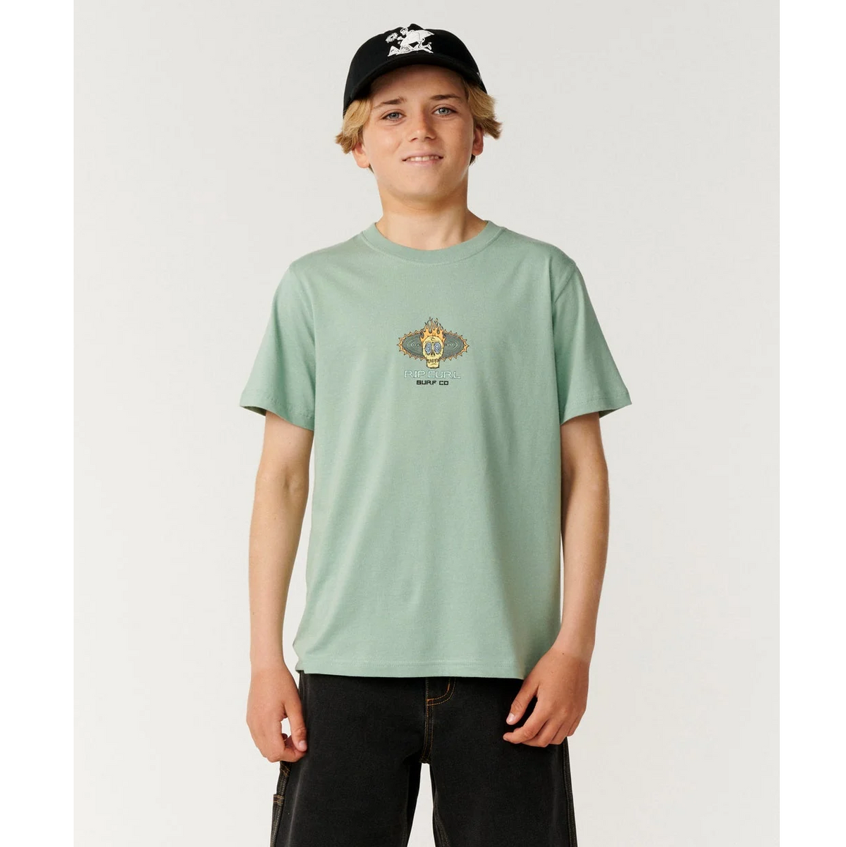 Rip Curl Boys New Cosmic Skull Tee