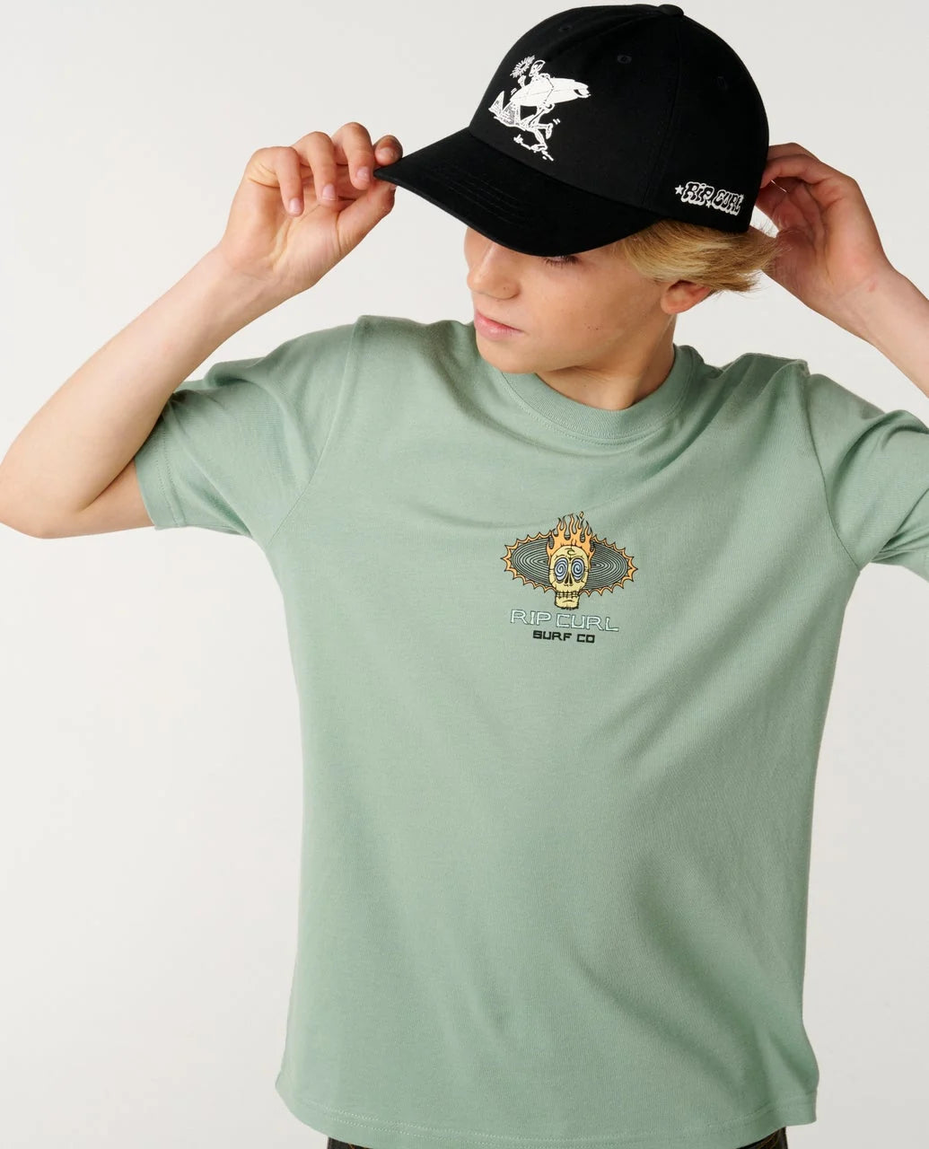 Rip Curl Boys New Cosmic Skull Tee