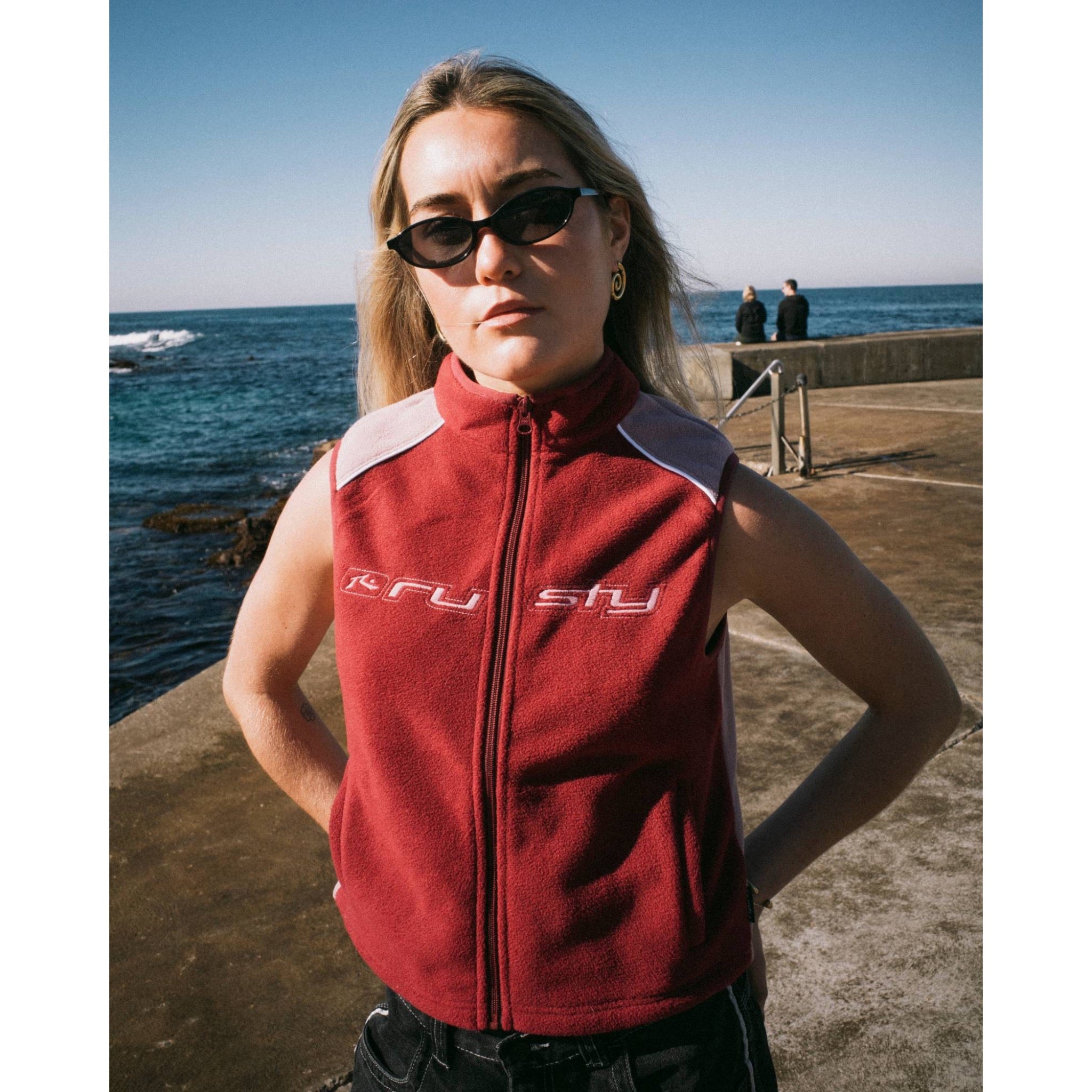 Rusty Mr Cool Polar Fleece Vest