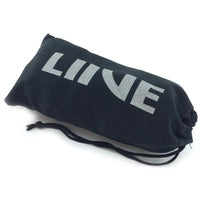 Liive Bazza - Red Mirrored Polarised Twin Blacks