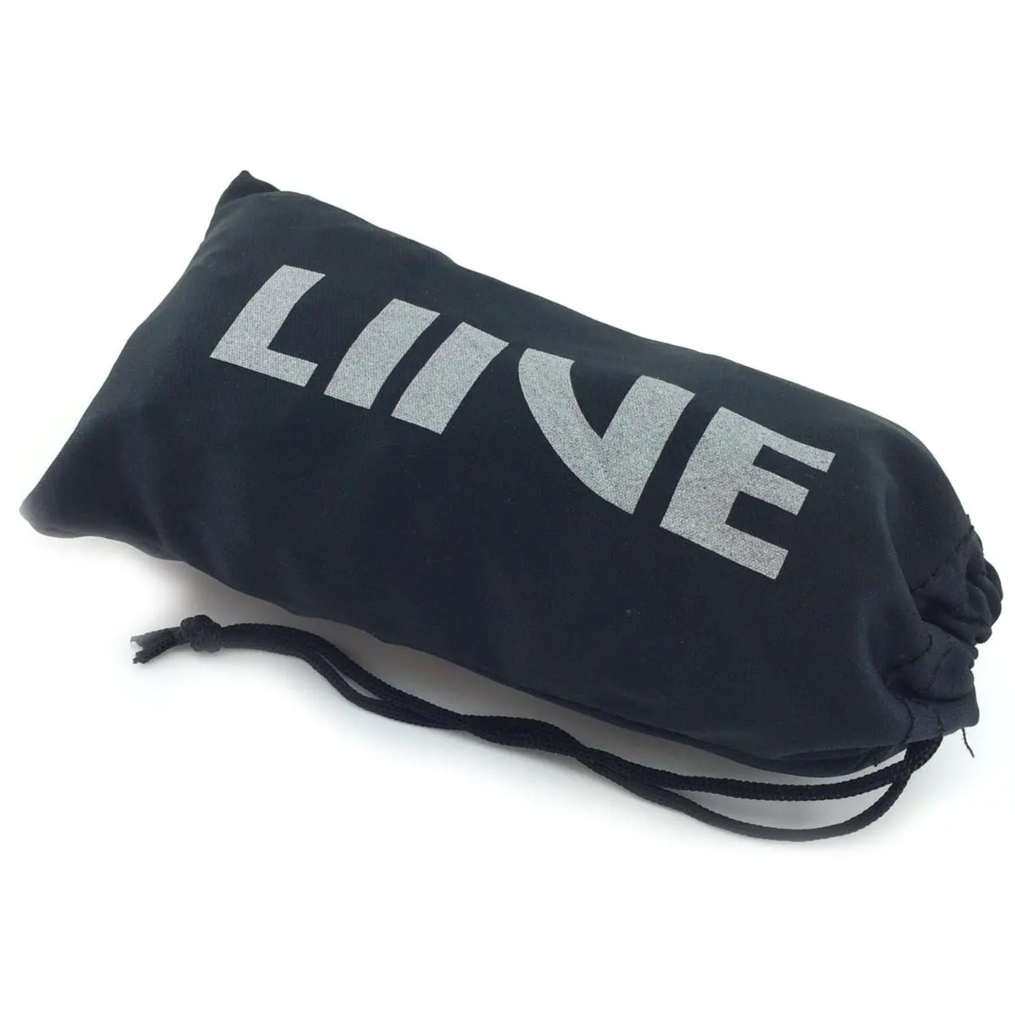 Liive Bazza - Red Mirrored Polarised Twin Blacks