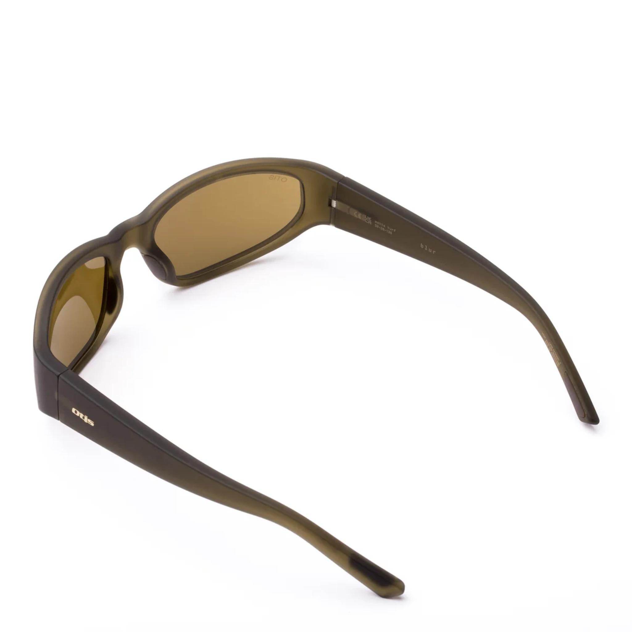 Otis Blur Sunglasses - Matte Turf/Brown