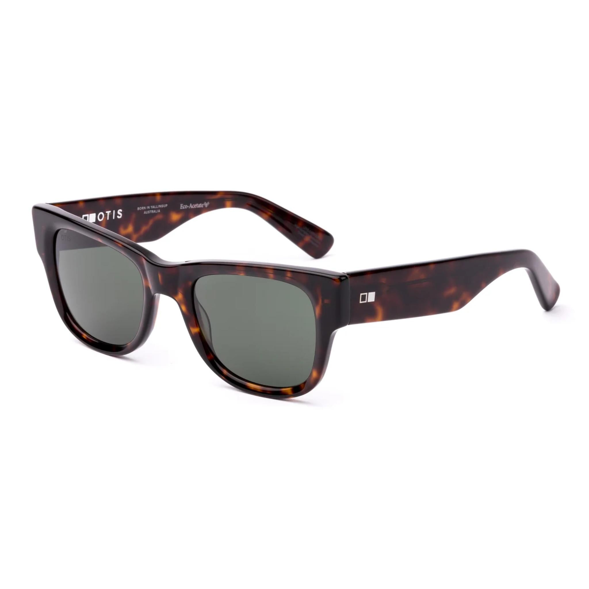 Otis Hurricane Sunglasses - Eco Havana Ray/Grey