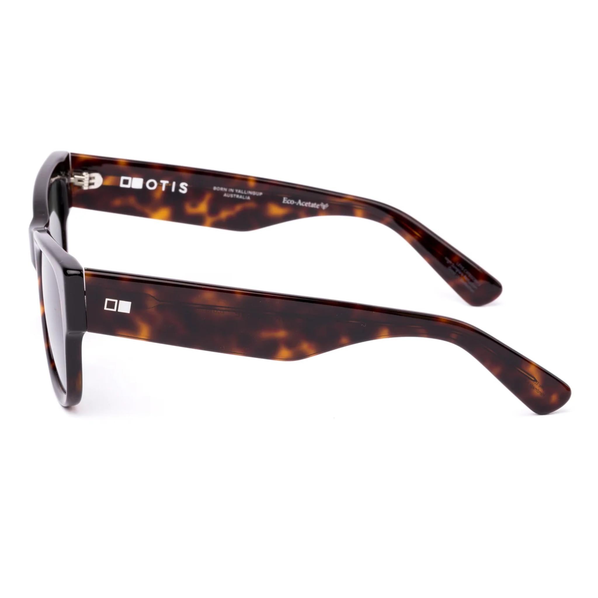 Otis Hurricane Sunglasses - Eco Havana Ray/Grey