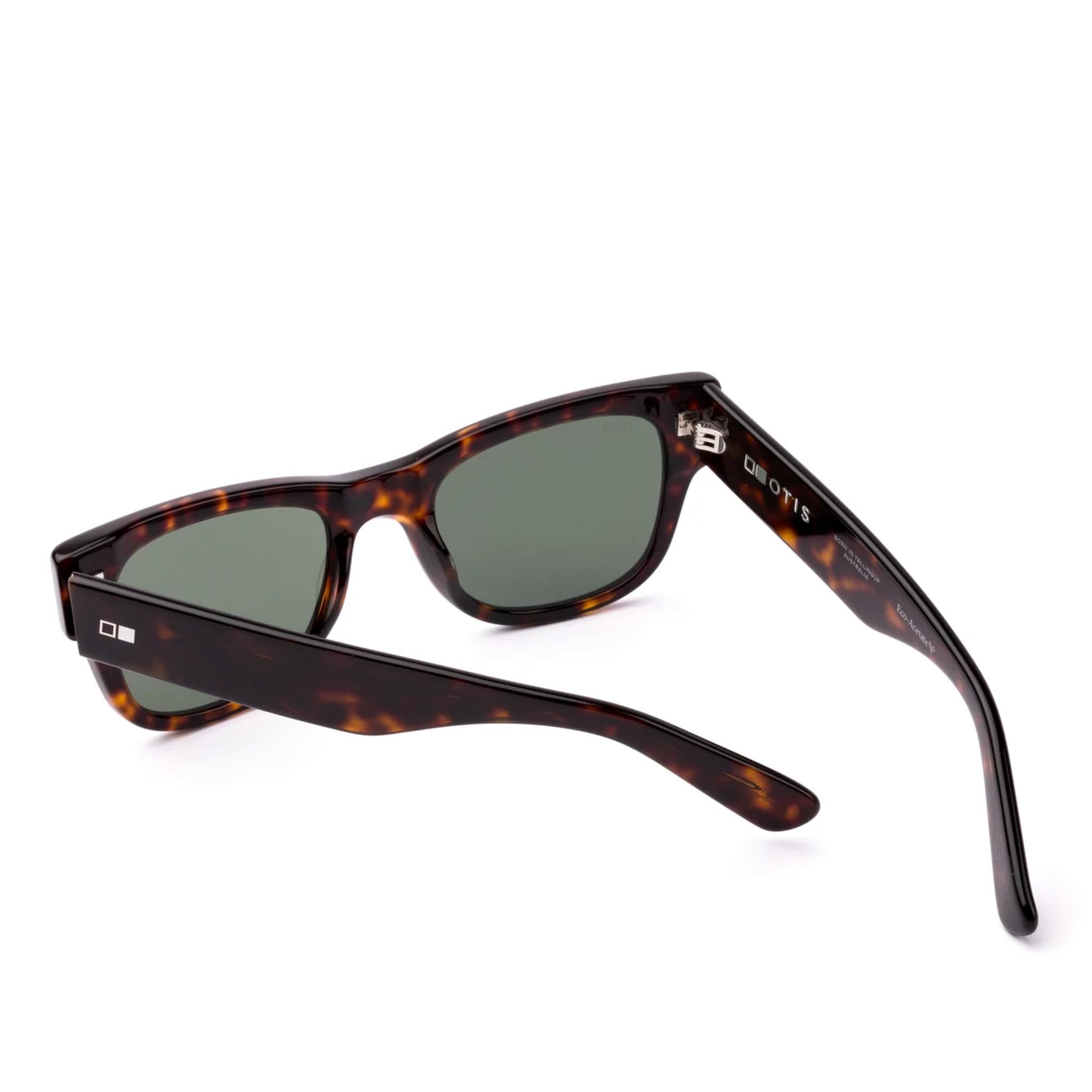 Otis Hurricane Sunglasses - Eco Havana Ray/Grey
