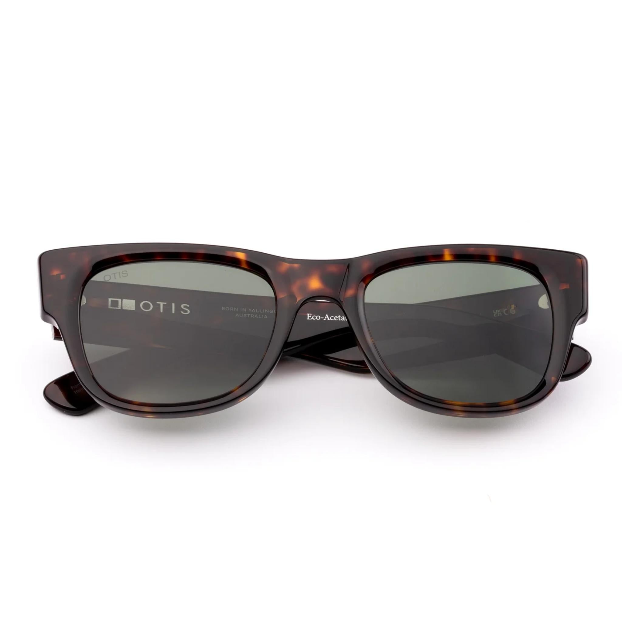 Otis Hurricane Sunglasses - Eco Havana Ray/Grey