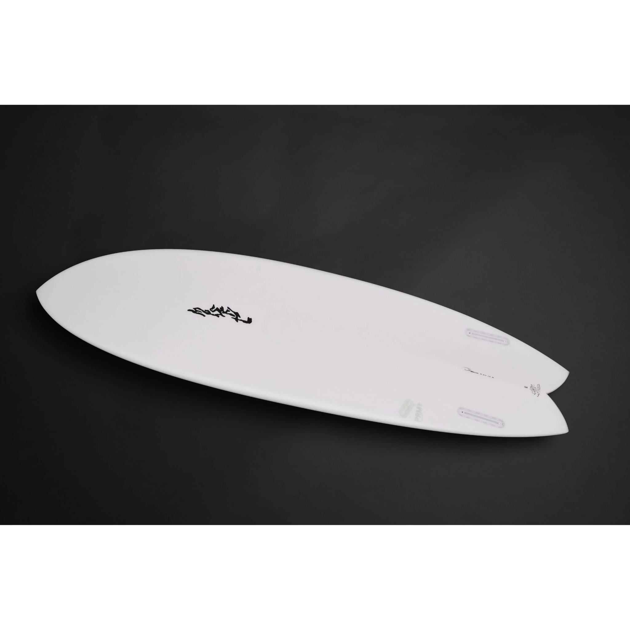 Misfit Beach Cloud Twin Fin EPS Surfboard - Primitek - Futures WHITE 5-8