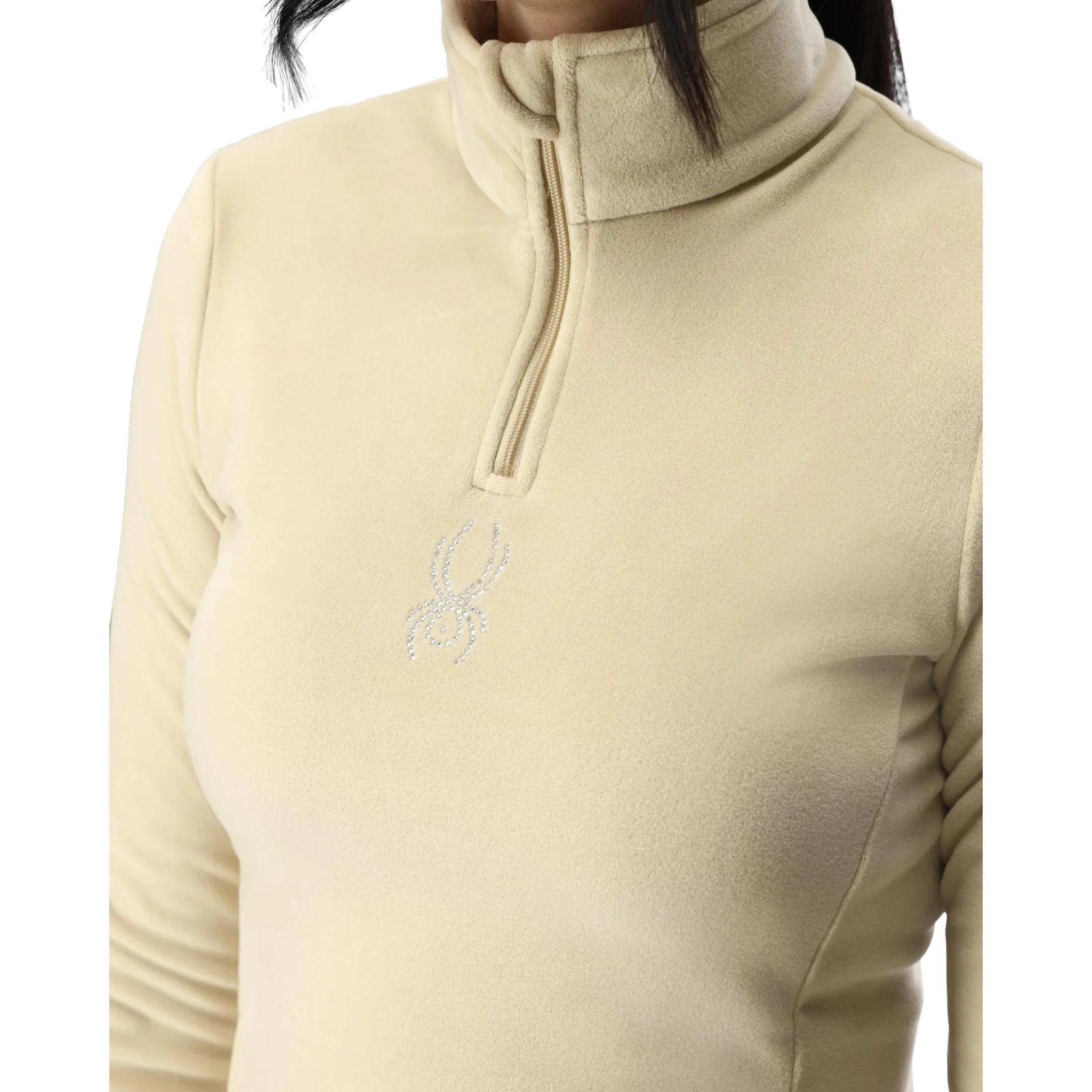 Spyder Women's Shimmer Bug 1/2 Zip T-Neck