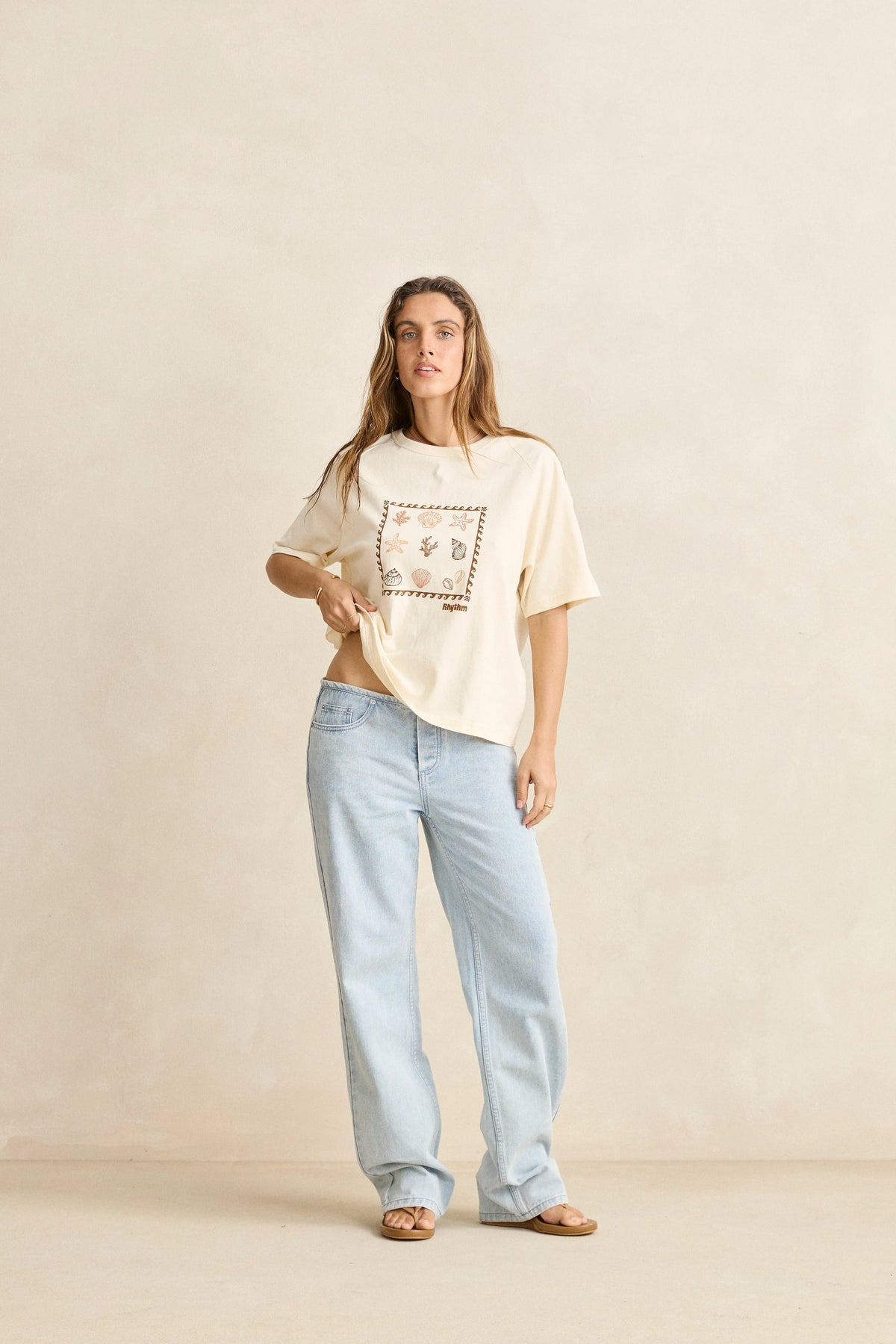 Rhythm Sea Ranch Shell Tee