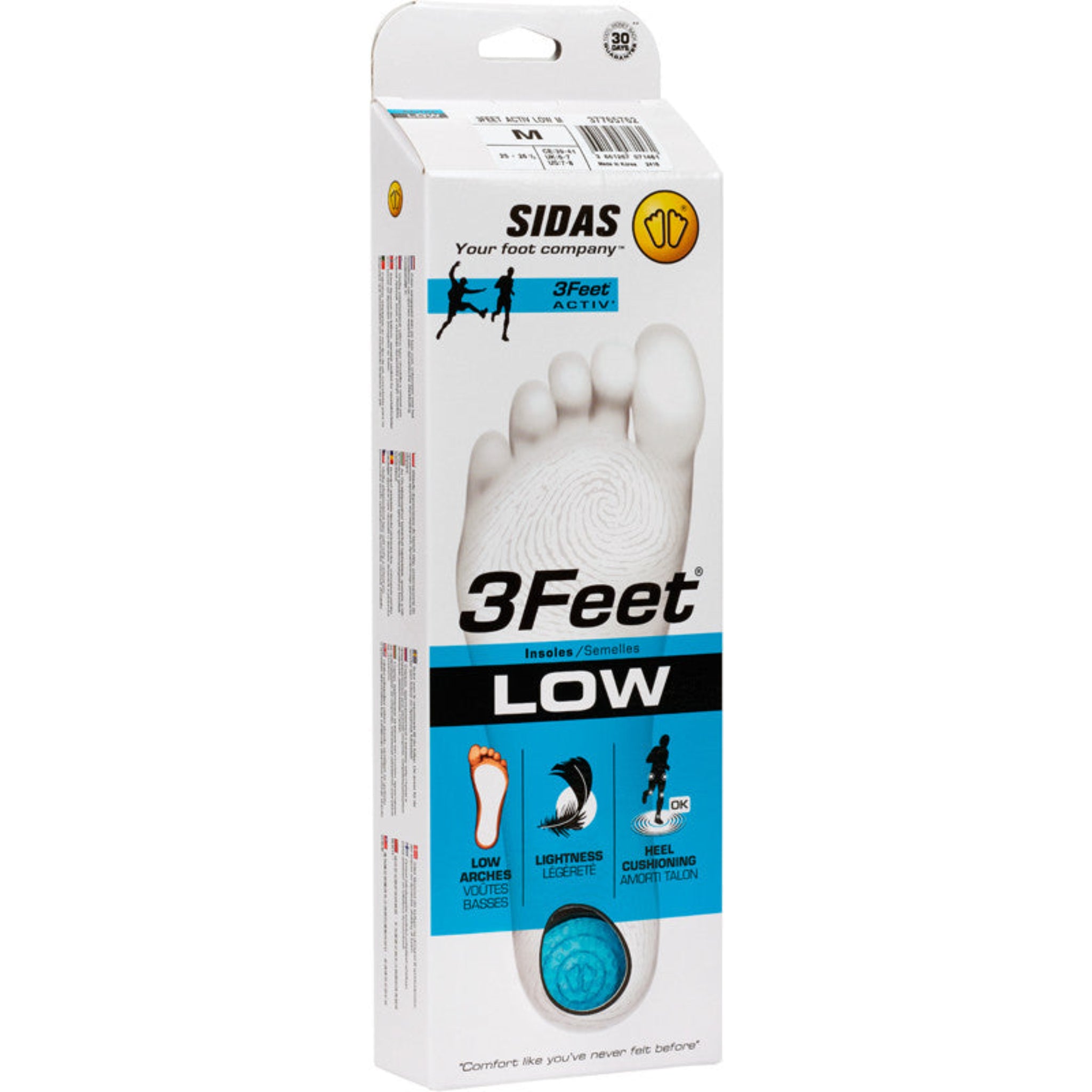 Sidas 3Feet Activ Low Insoles