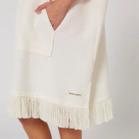 Ocean And Earth Womens Waffle Hooded Poncho Towel