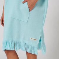 Ocean And Earth Womens Waffle Hooded Poncho Towel