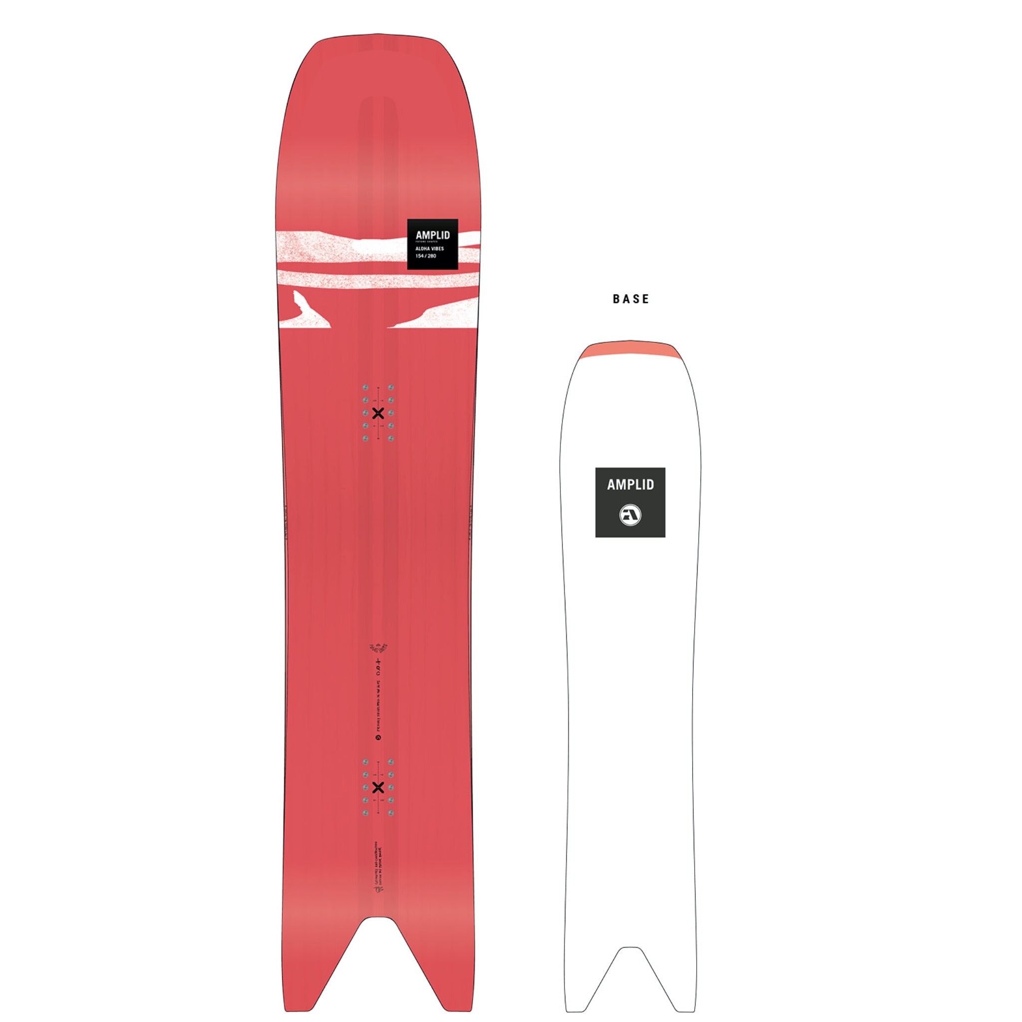 Amplid Aloha Vibes Snowboard - 2025 - Pre Order