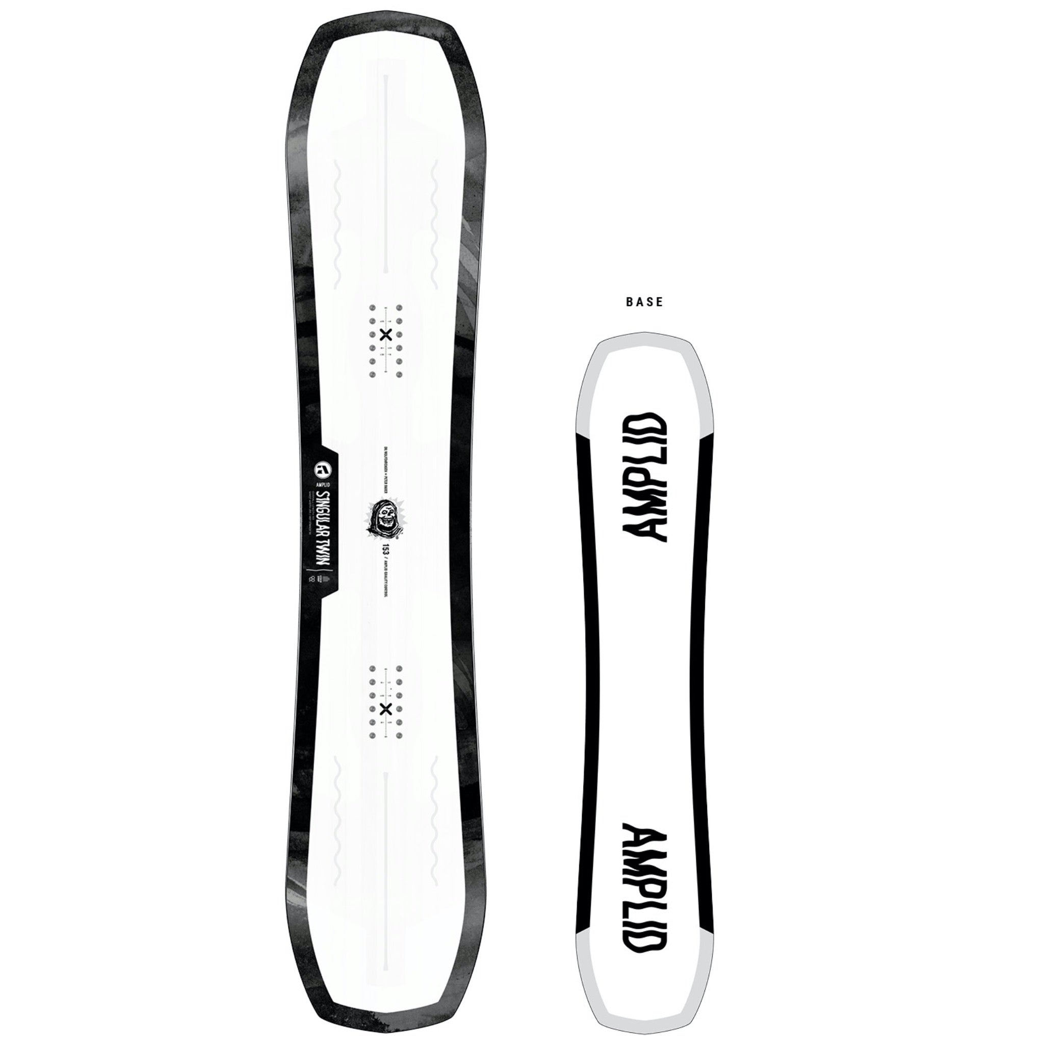 Amplid Singular Twin Dr. Wolfenbergen Snowboard - 2025