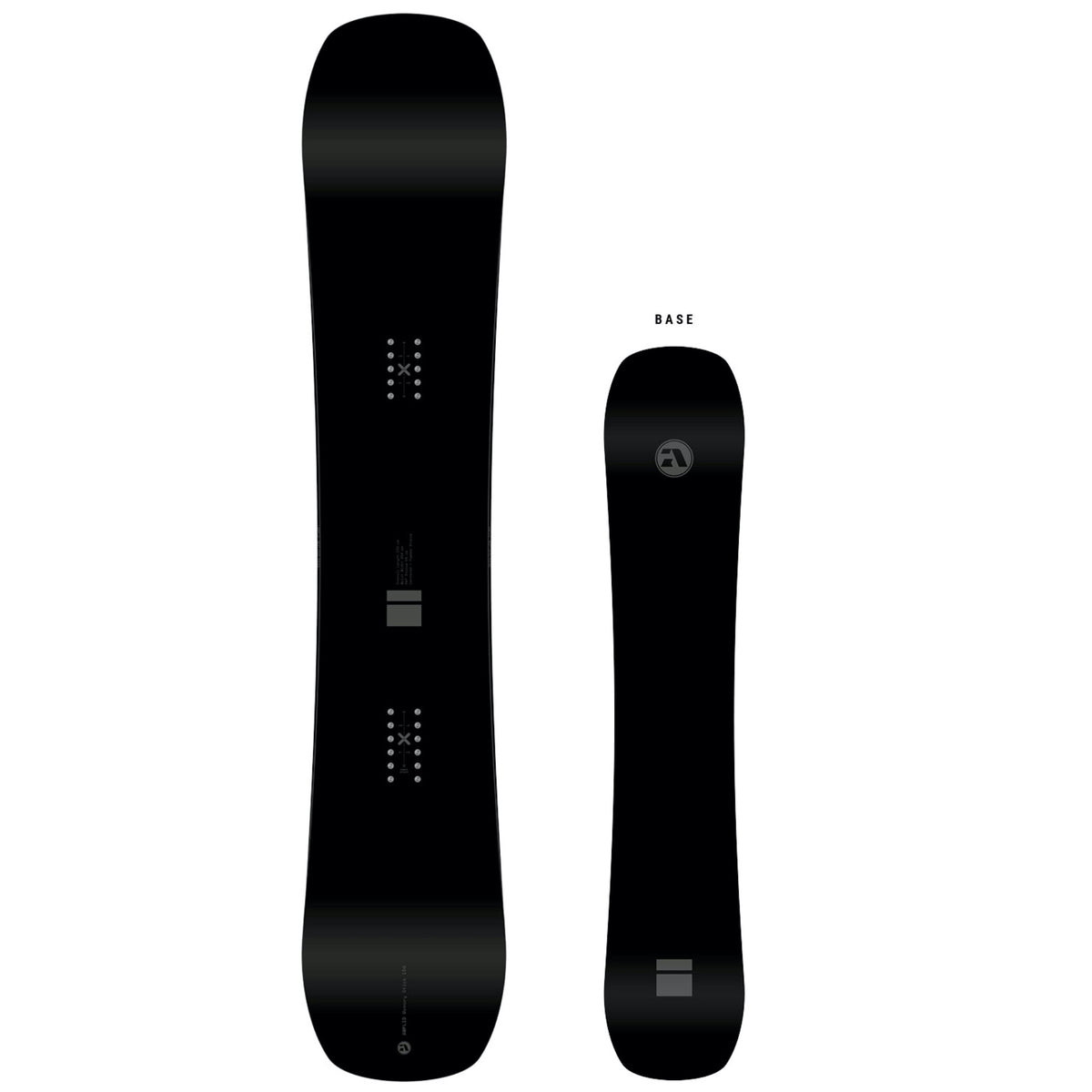 Amplid Memory Stick Snowboard + Drake Fifty Binding - Package