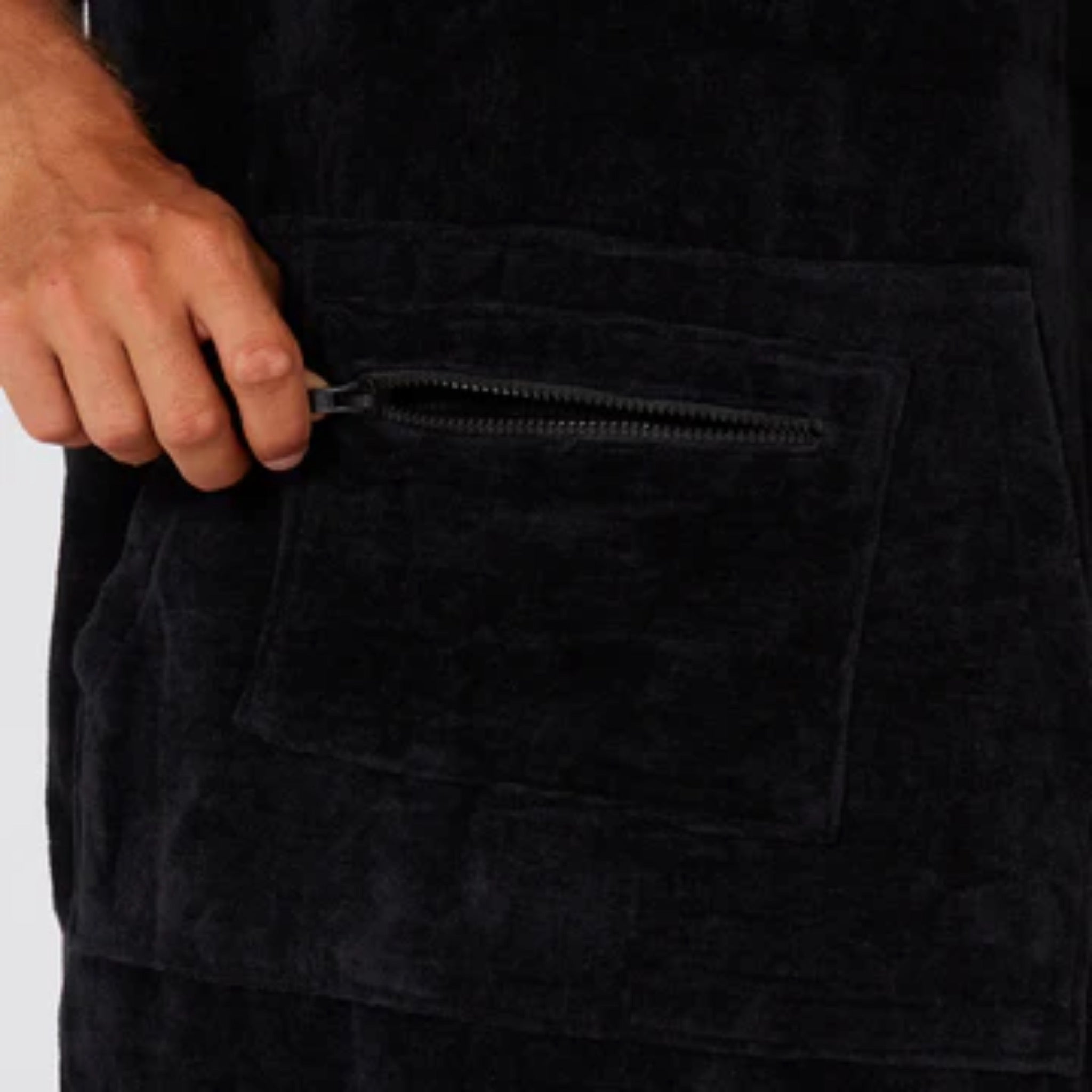 Ocean And Earth Mens Corp Poncho Hooded Towel