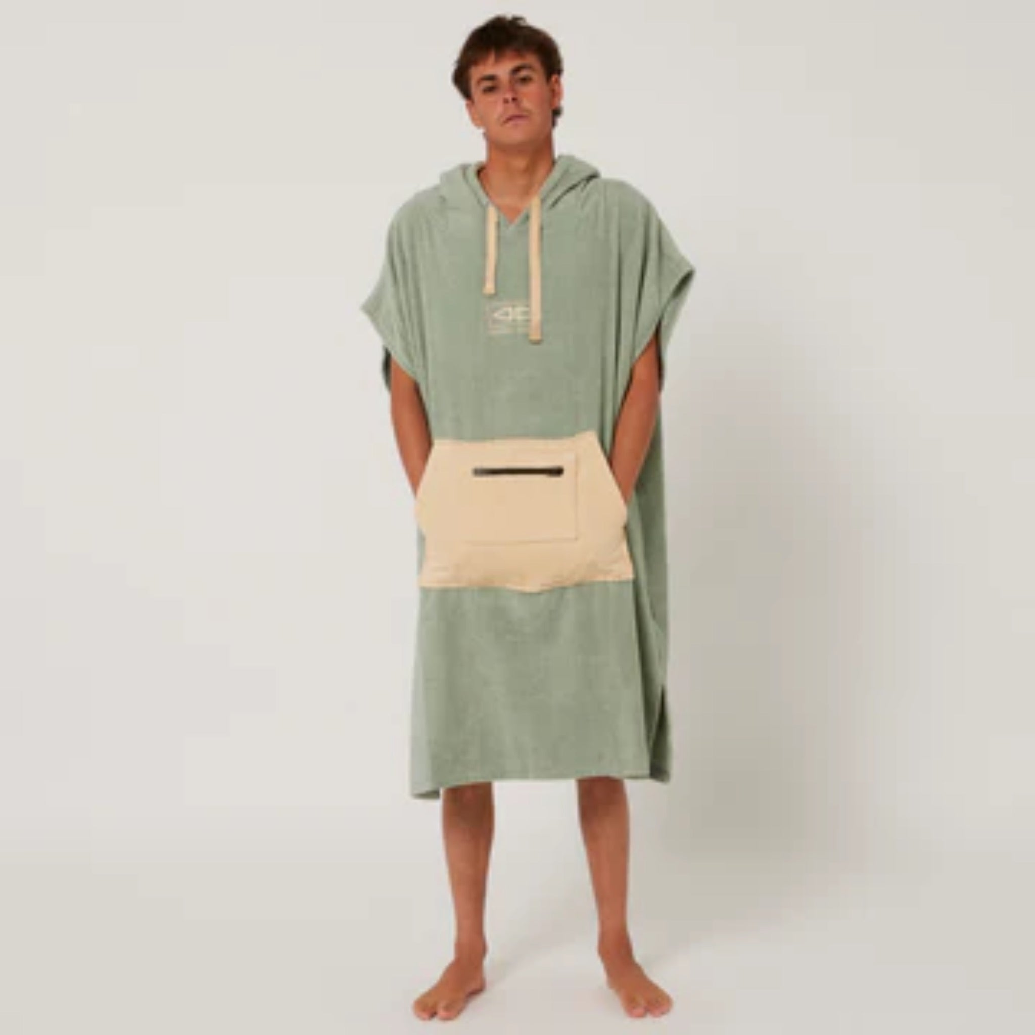 Ocean And Earth Mens Day Break Poncho Towel